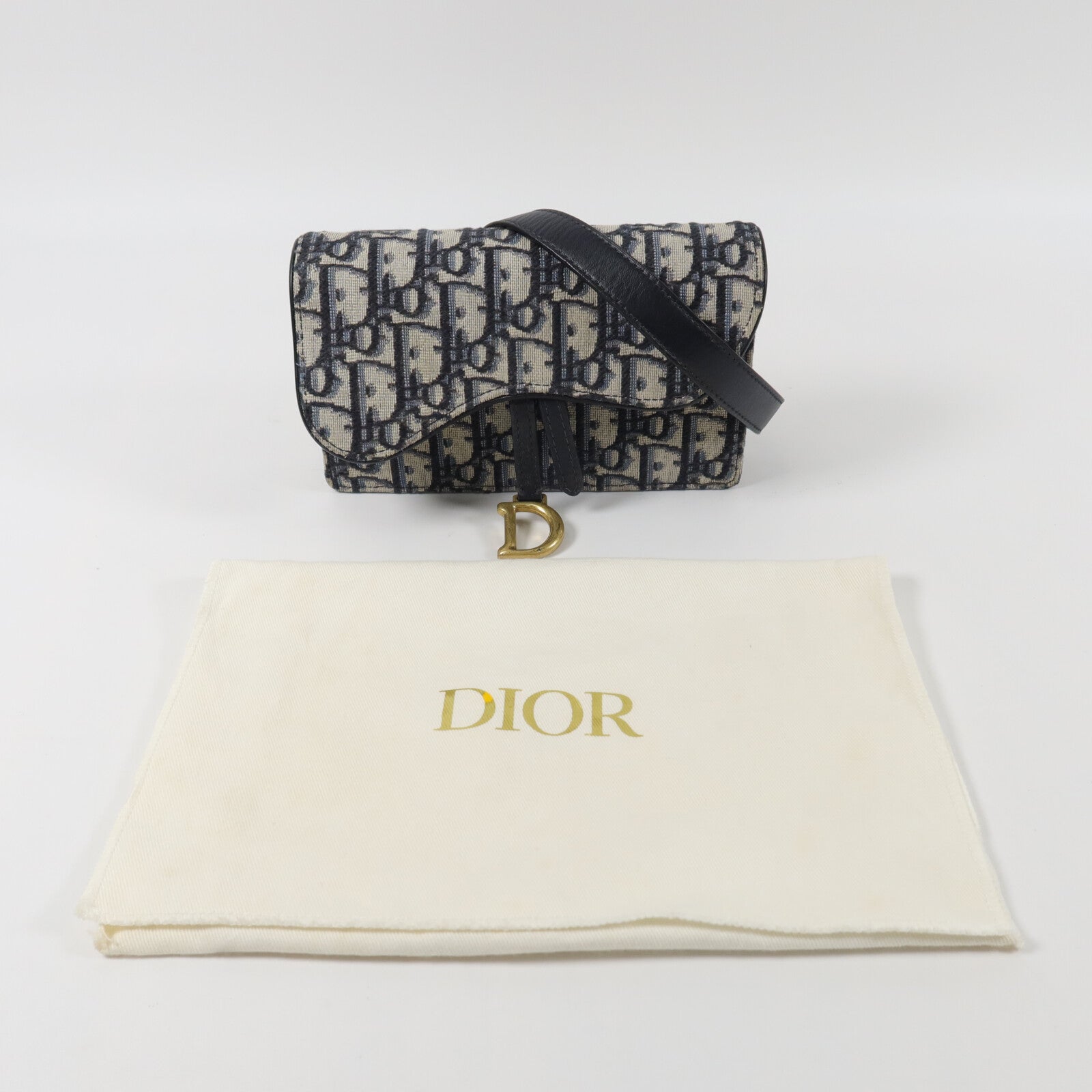 Dior 帆布Saddle Belt Bag腰包