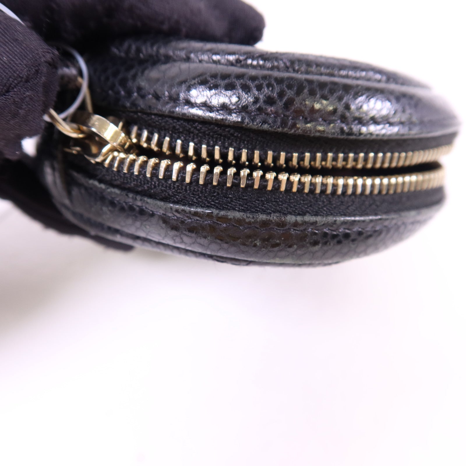 CHANEL 牛皮皮革Coin Case金扣零錢包