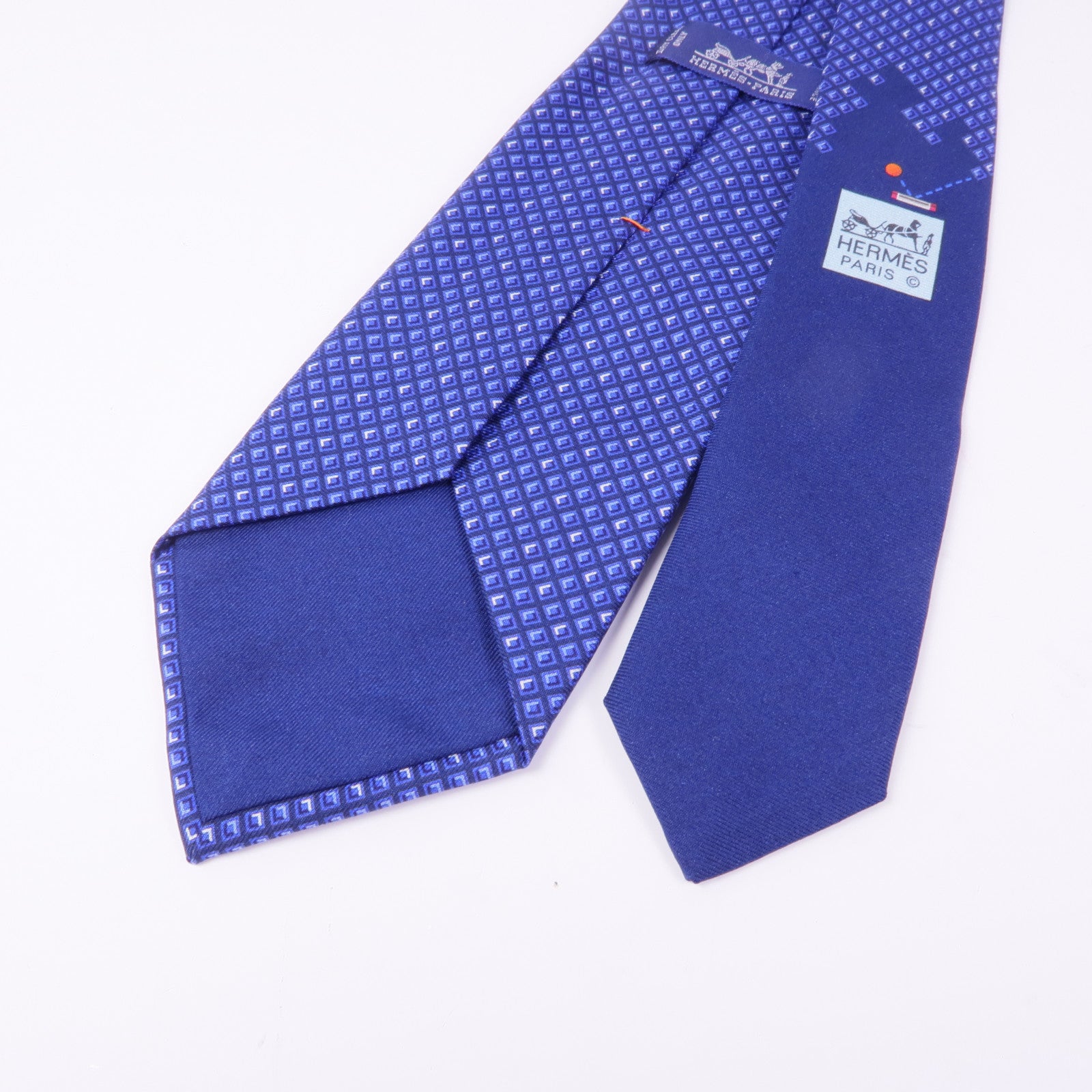 HERMES 絲質Tie領帶