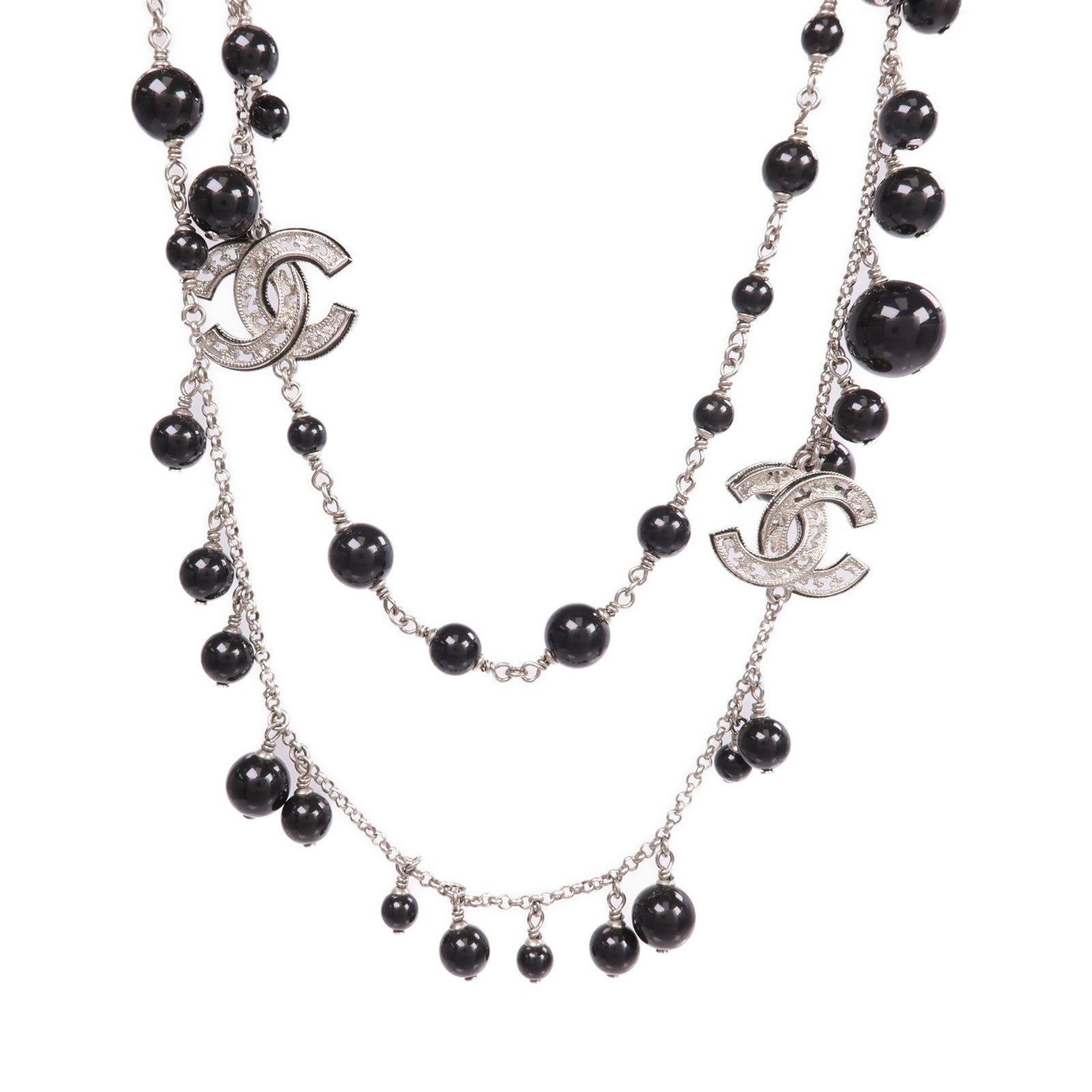 CHANEL PVC/金屬Necklace項鍊