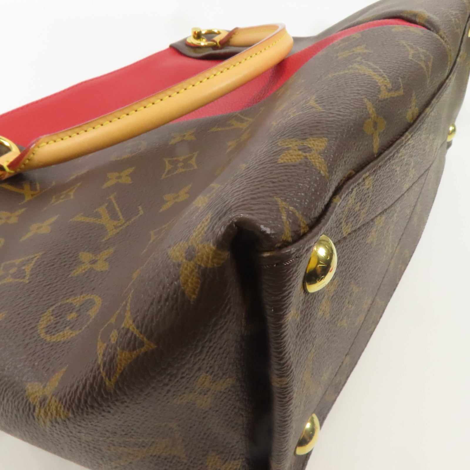 LOUIS VUITTON Monogram V Tote MM金扣手挽肩背兩用袋