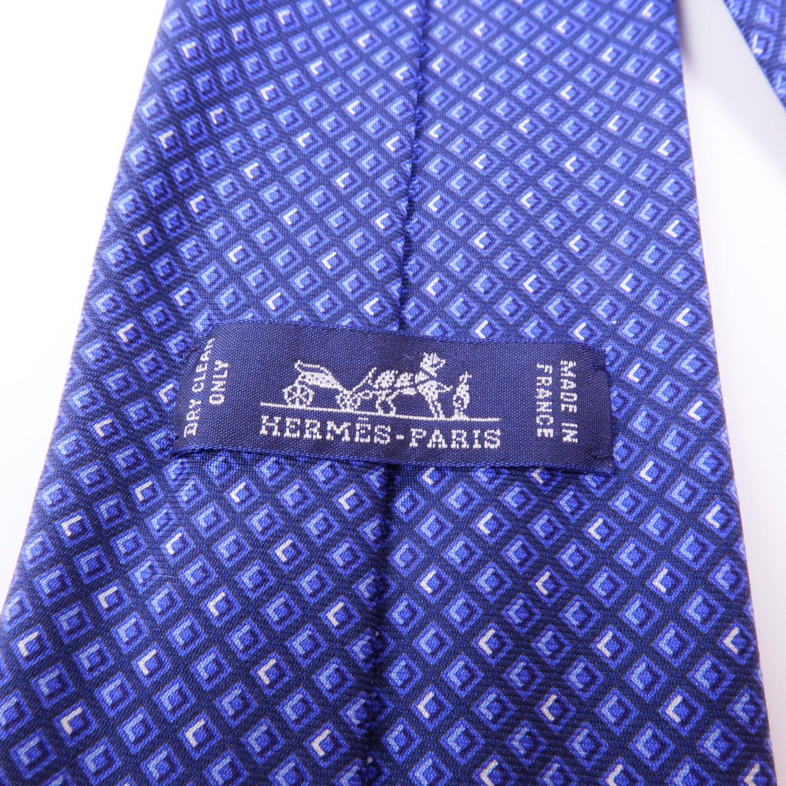 HERMES 絲質Tie領帶