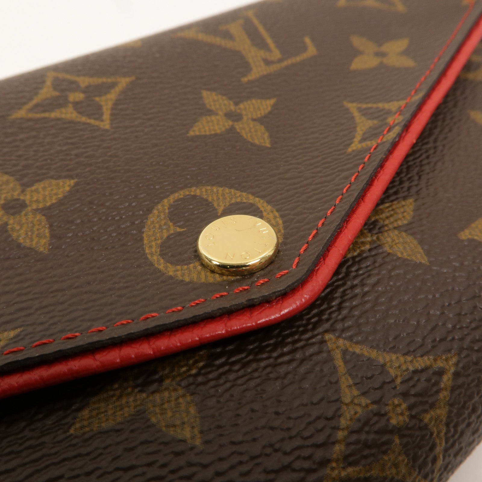 LOUIS VUITTON Monogram Sarah Retiro金扣長錢包