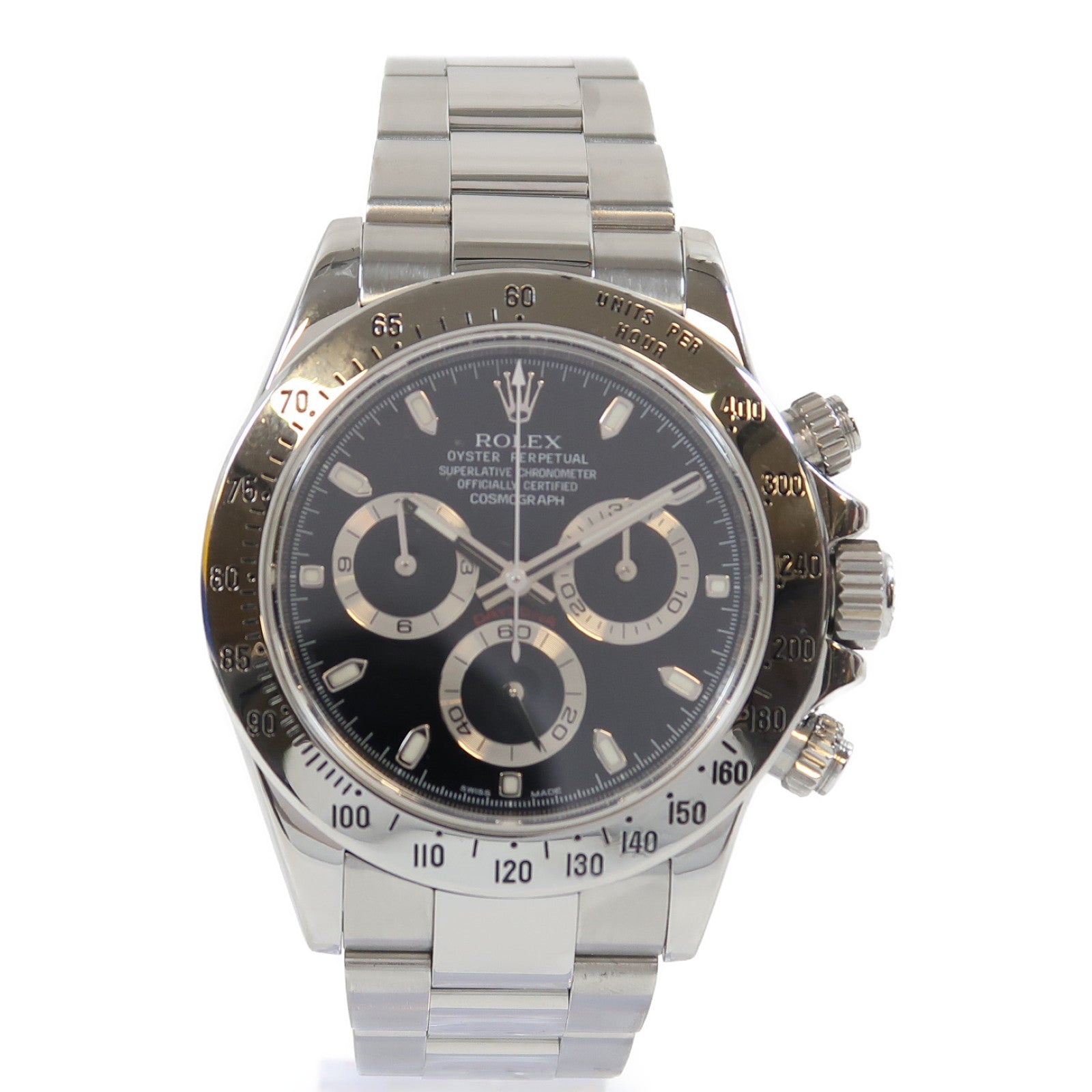 ROLEX Daytona不鏽鋼手錶自動機芯黑色