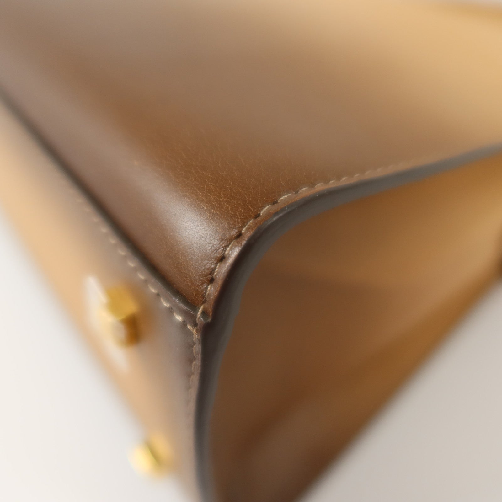 Delvaux 【激減優惠】牛皮皮革Tempete MM金扣手挽肩背兩用袋