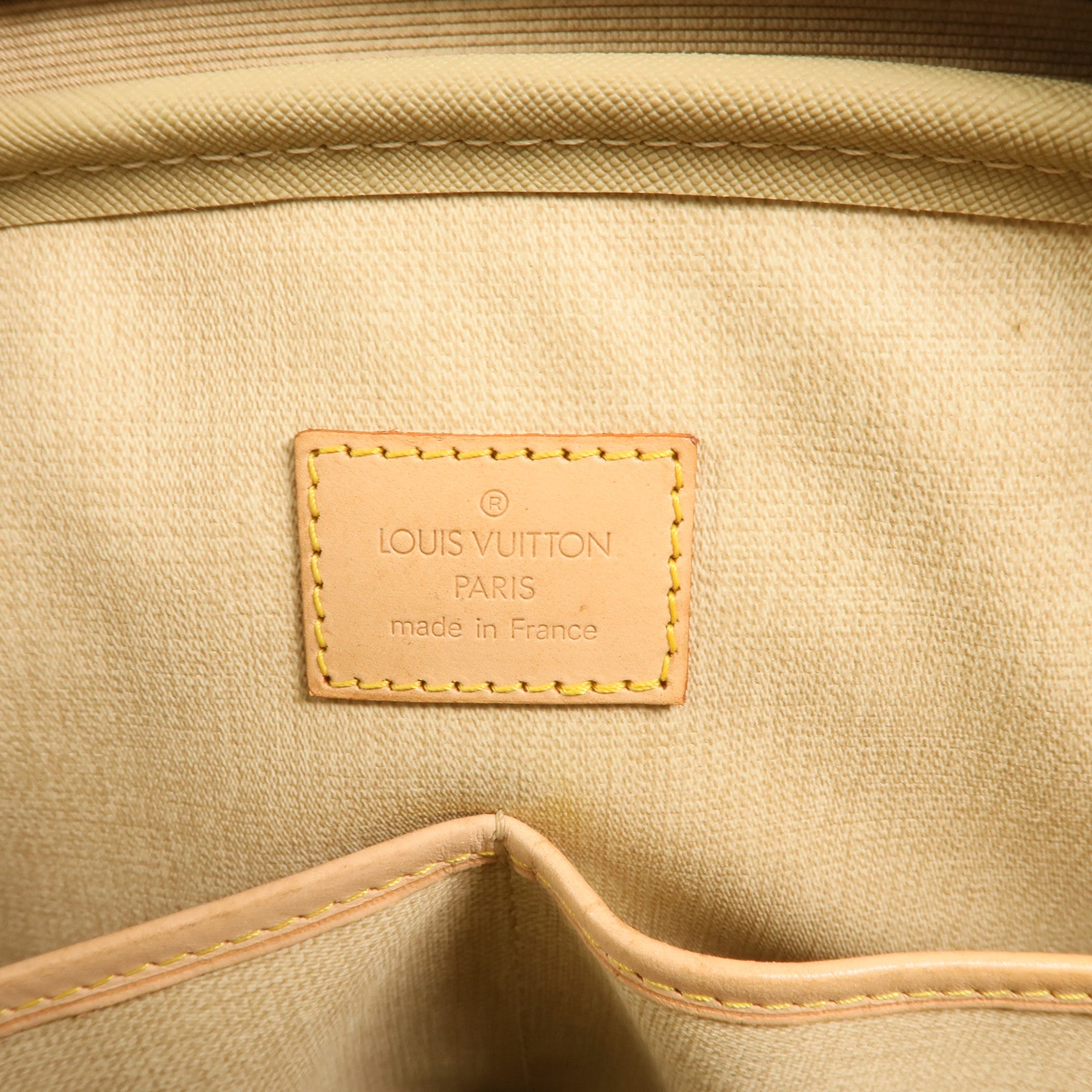 LOUIS VUITTON Monogram Trouville金扣手挽袋