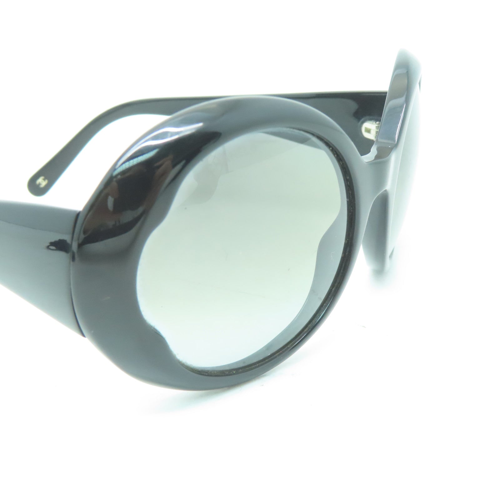 CHANEL PVC Sunglasses銀扣太陽眼鏡黑色