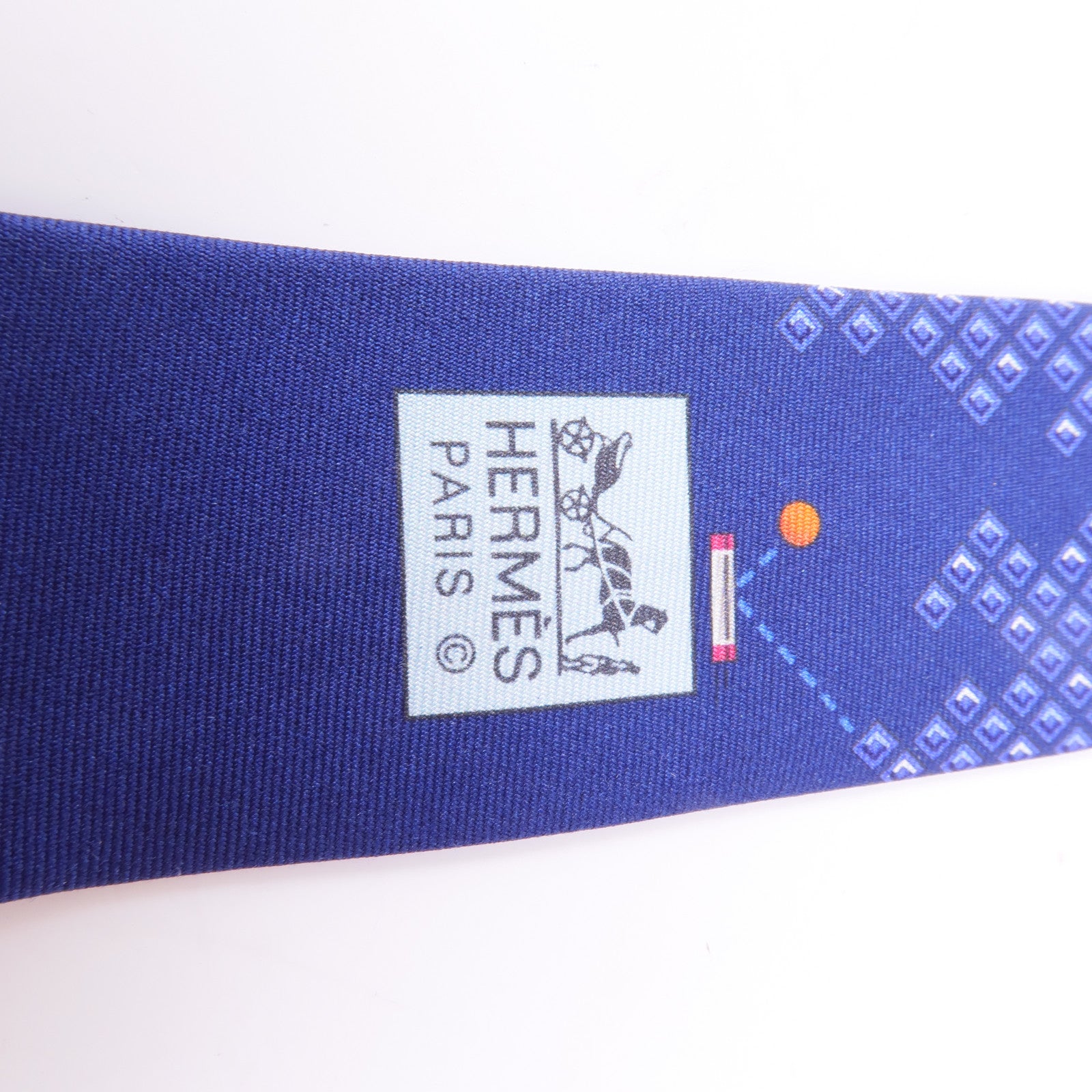 HERMES 絲質Tie領帶