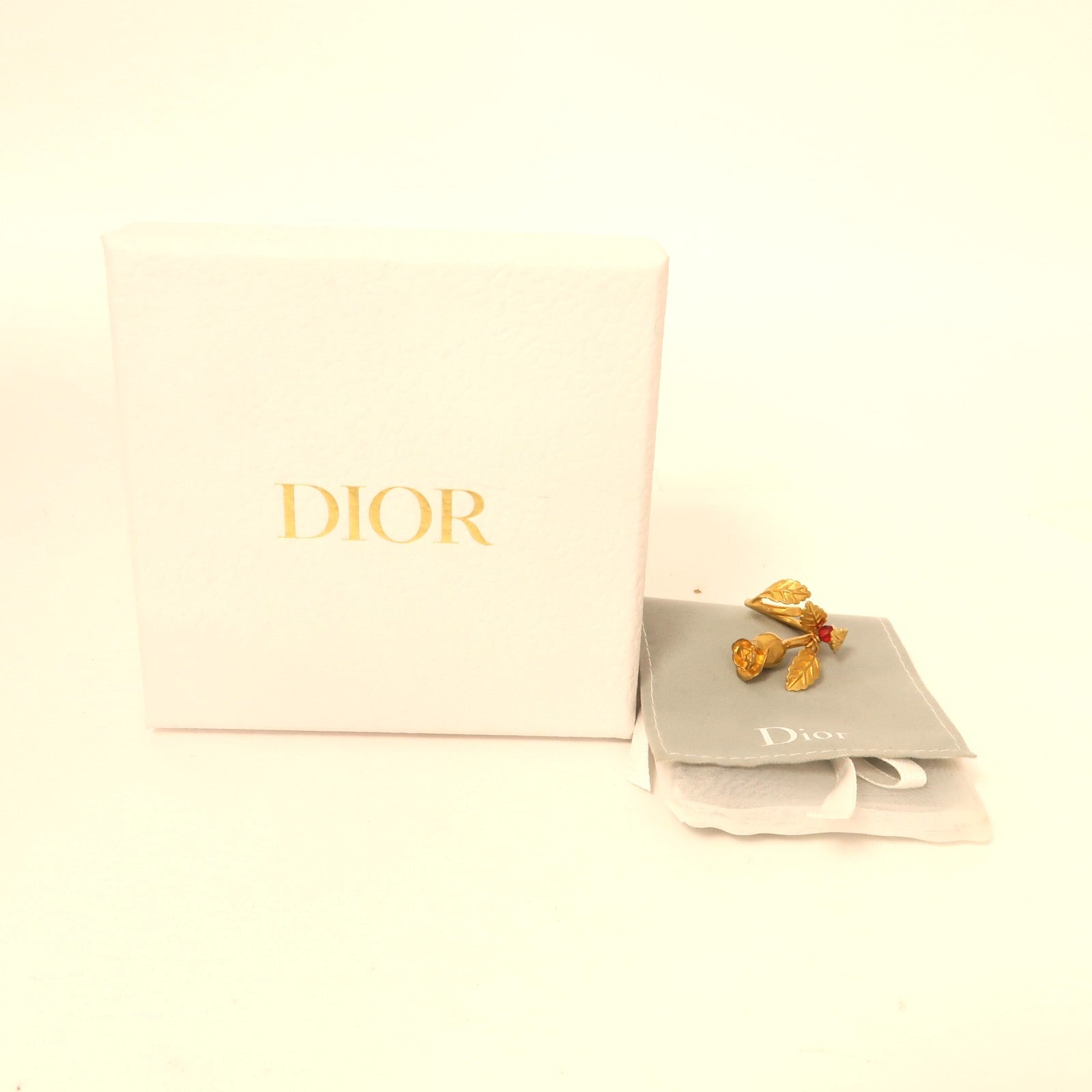 Dior 鍍金Ring戒指US#5.5