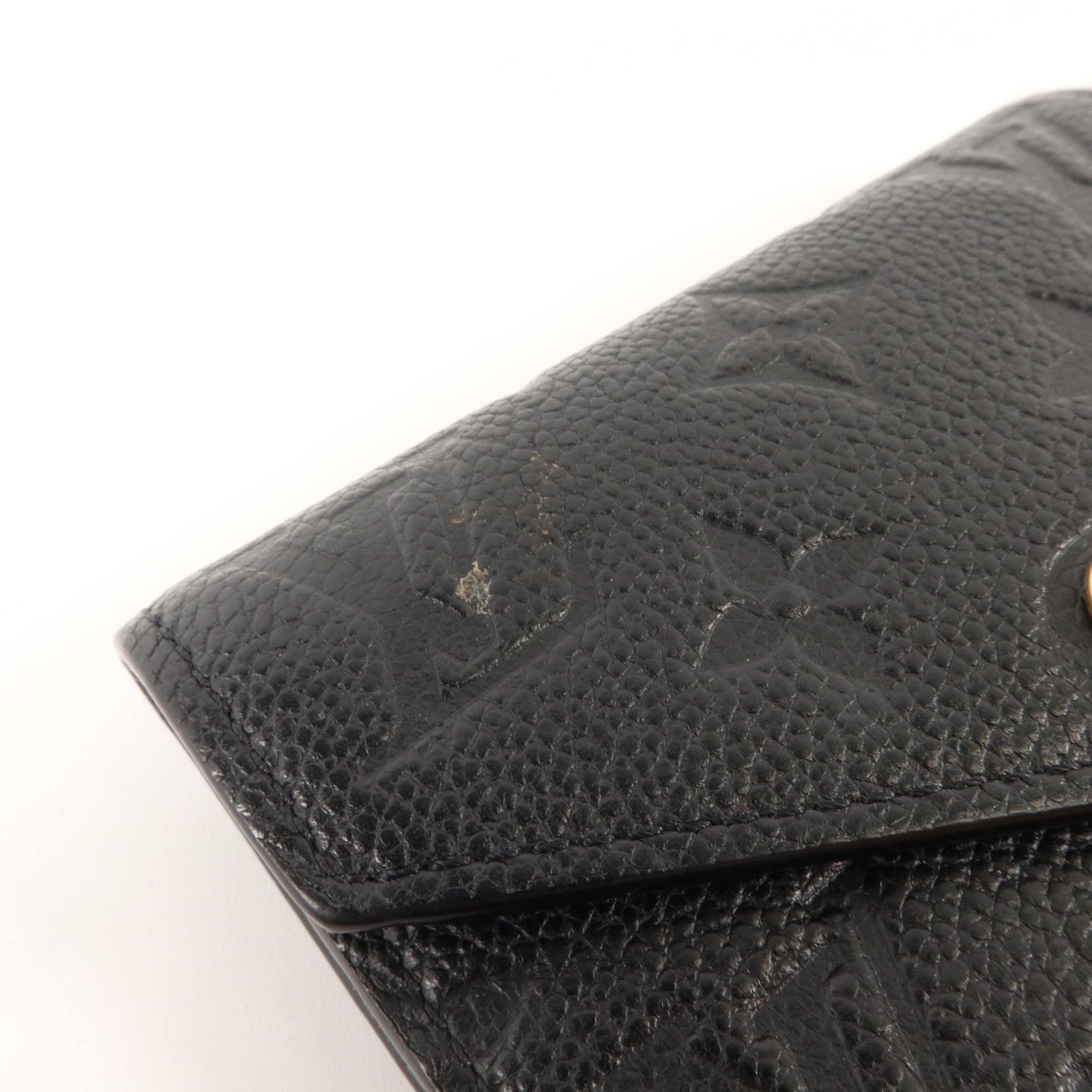 LOUIS VUITTON Monogram EmpreinteVictorine金扣錢包