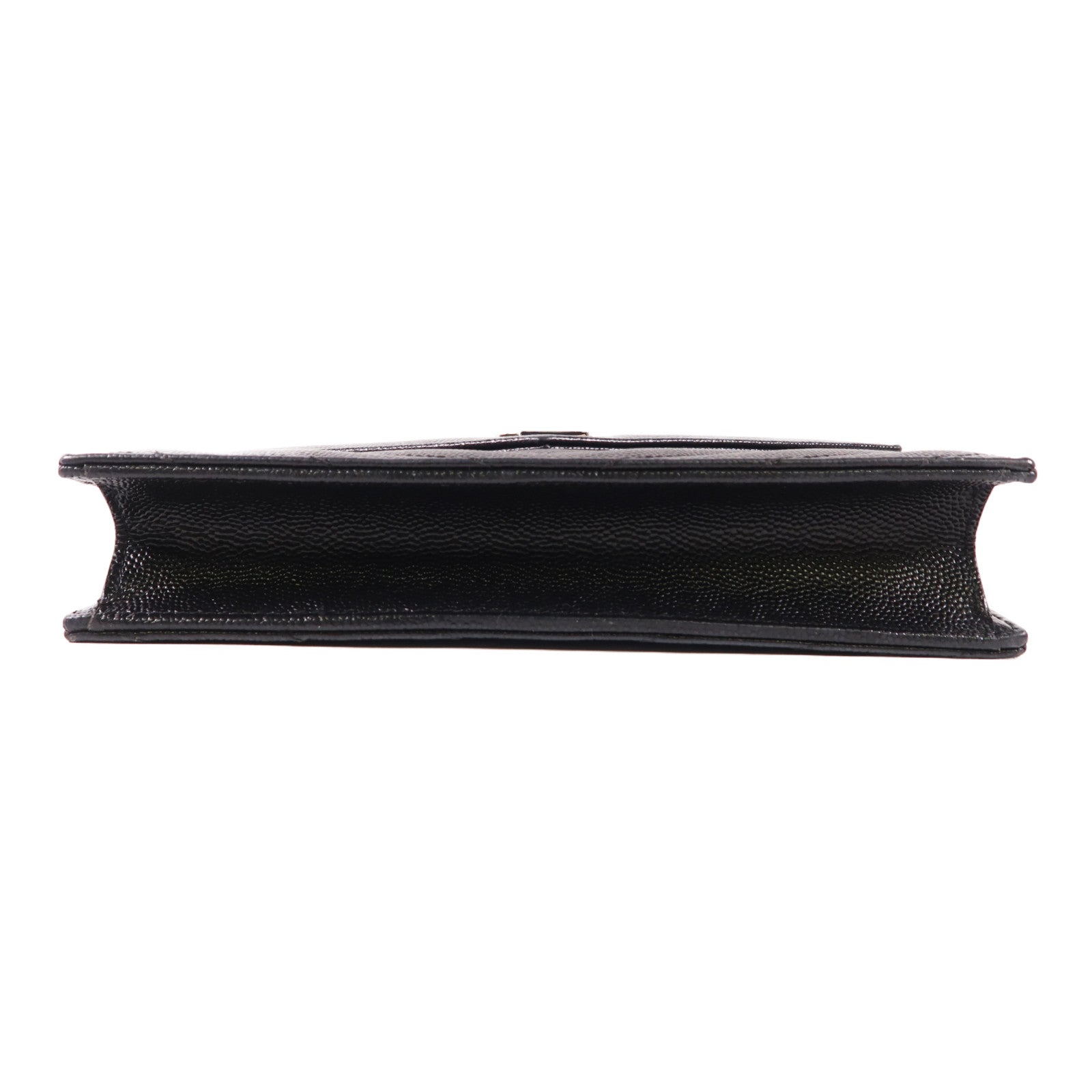 SAINT LAURENT 牛皮皮革Chain Shoulder Bag銀扣鏈帶肩背袋