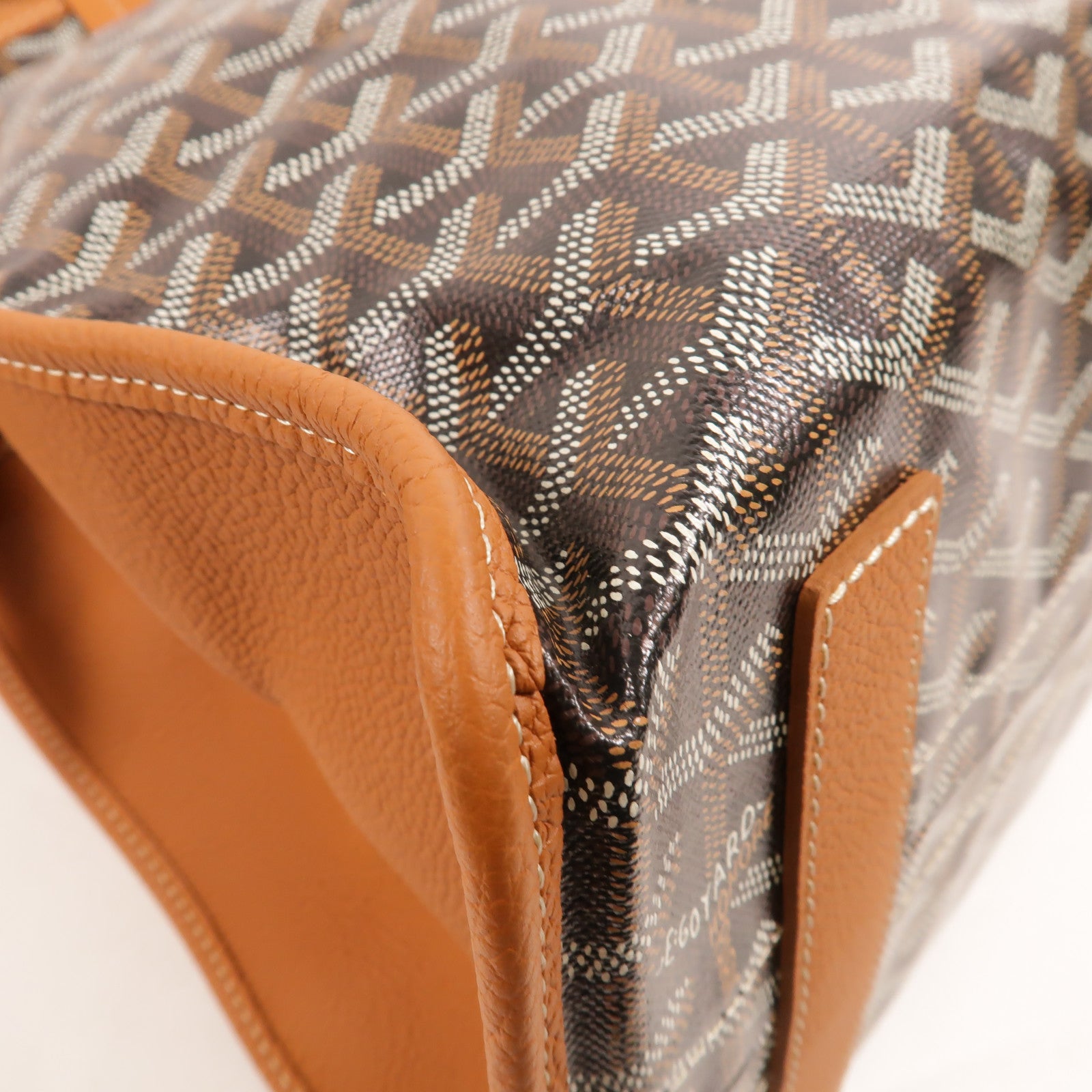 GOYARD 塗層帆布Hardy PM手挽袋