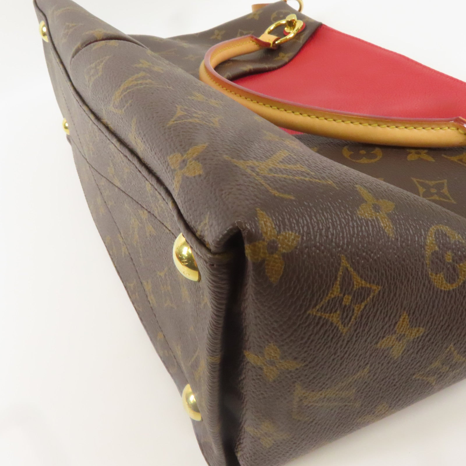 LOUIS VUITTON Monogram V Tote MM金扣手挽肩背兩用袋