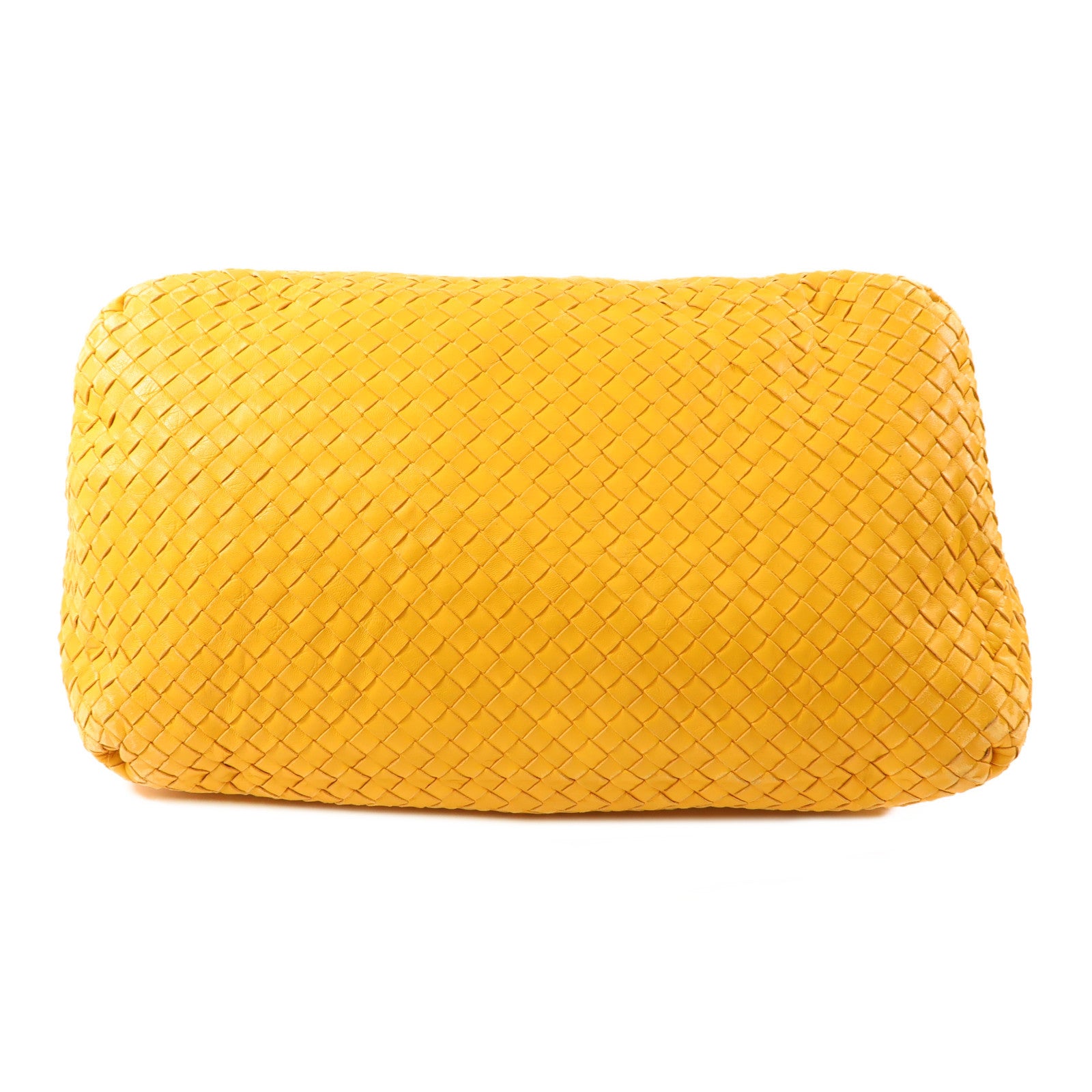 BOTTEGA VENETA BV Tote Bag Lambskin Leather Yellow