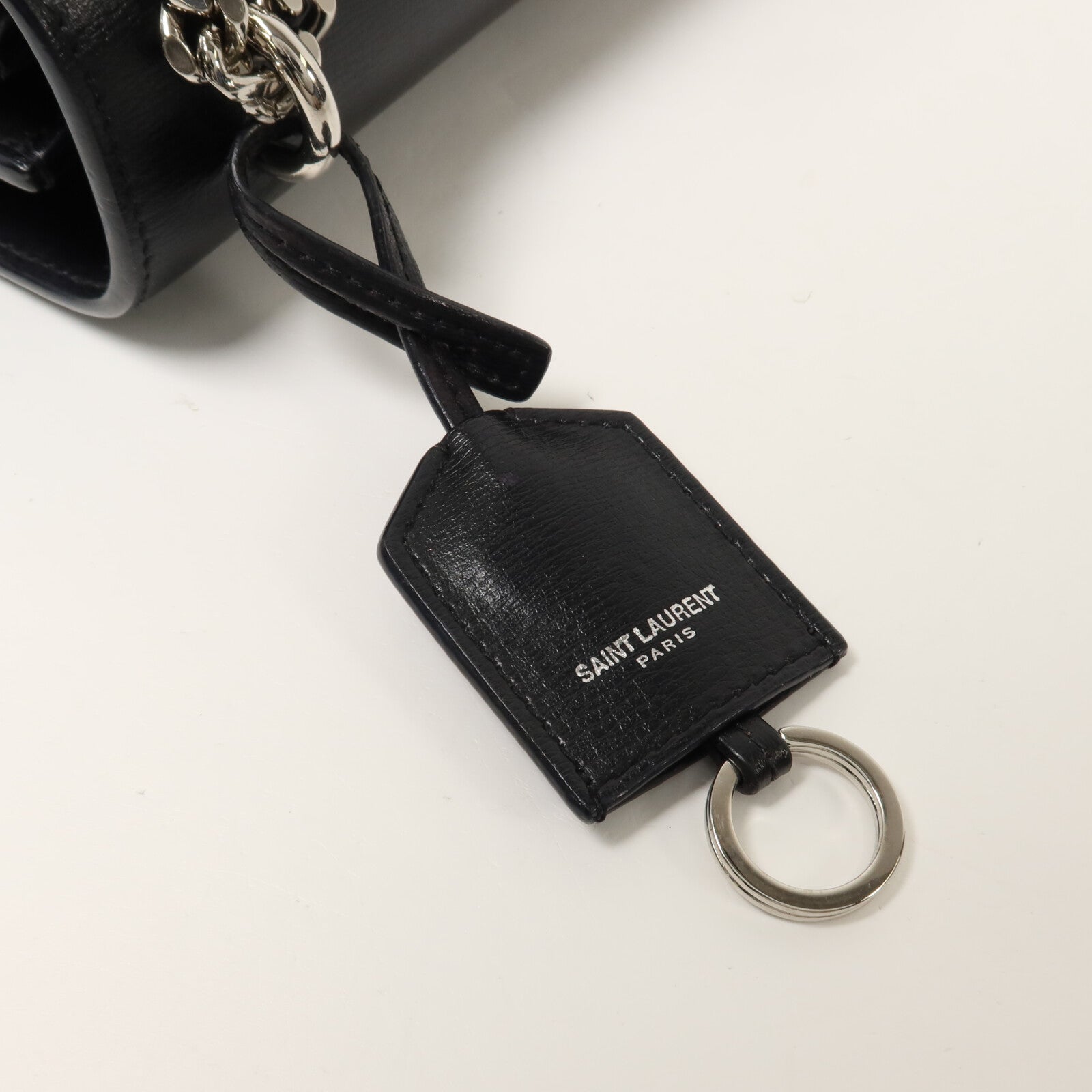 SAINT LAURENT 牛皮皮革Sunset Medium鏈帶肩背袋