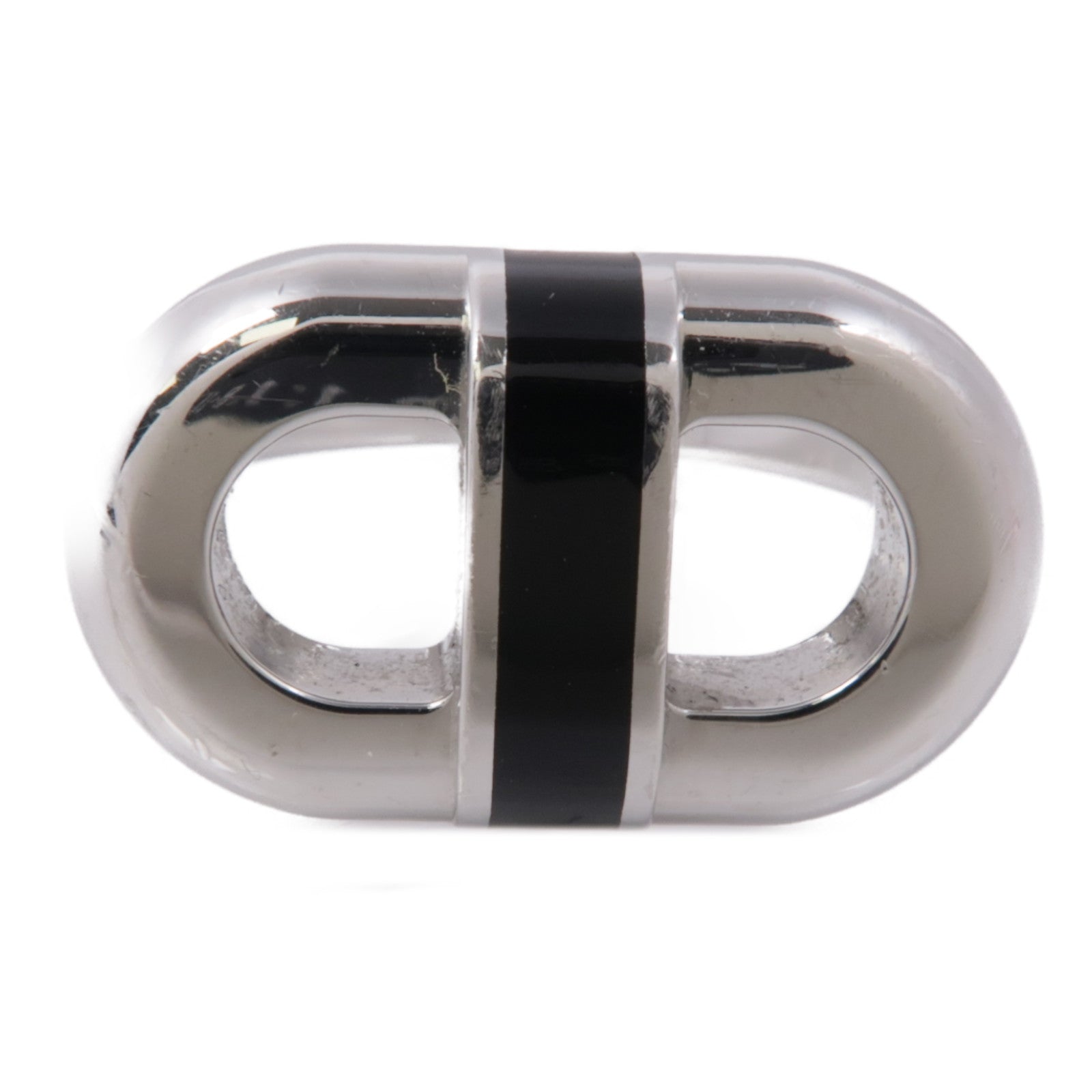 HERMES 金屬Maillon Ring戒指US#8.5