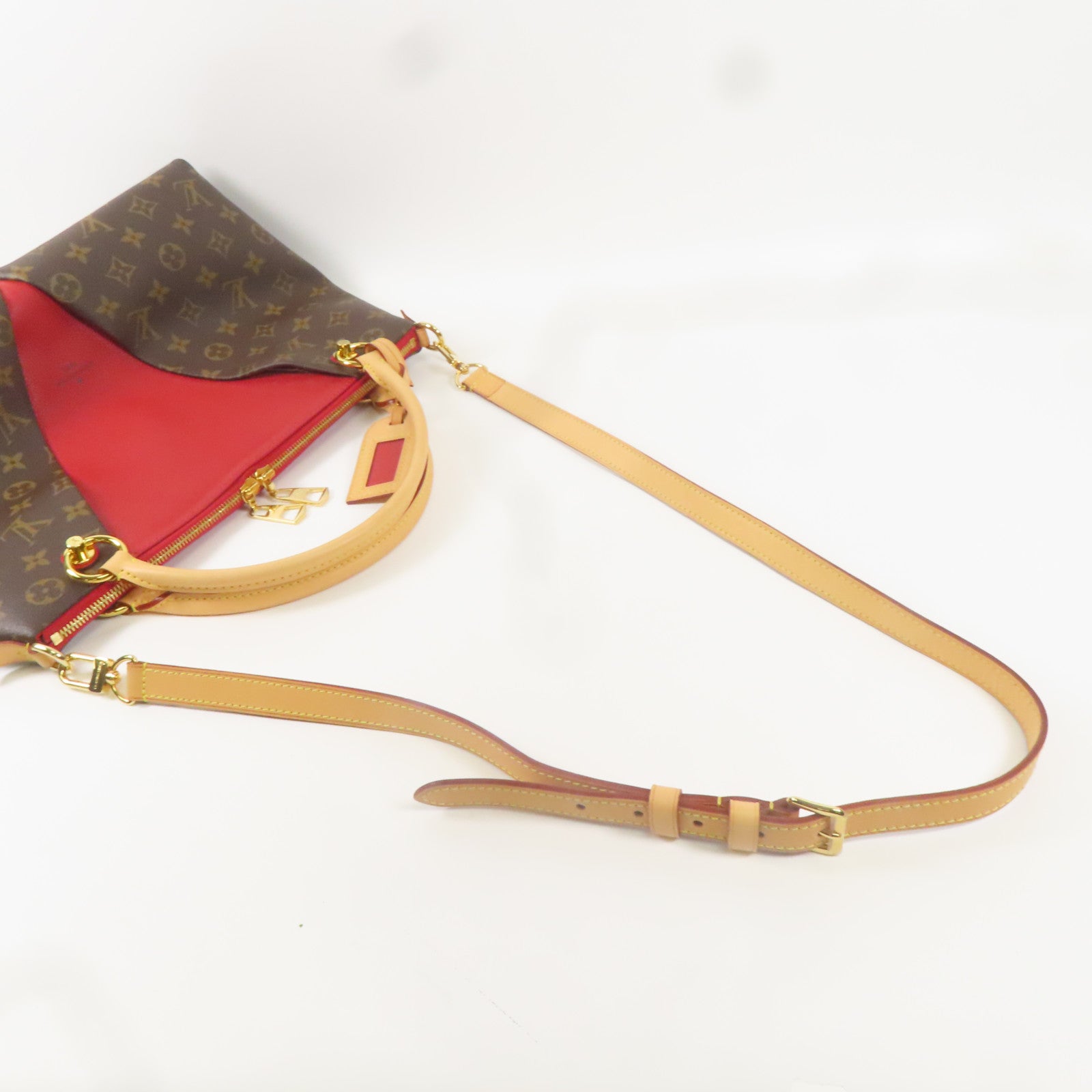 LOUIS VUITTON Monogram V Tote MM金扣手挽肩背兩用袋