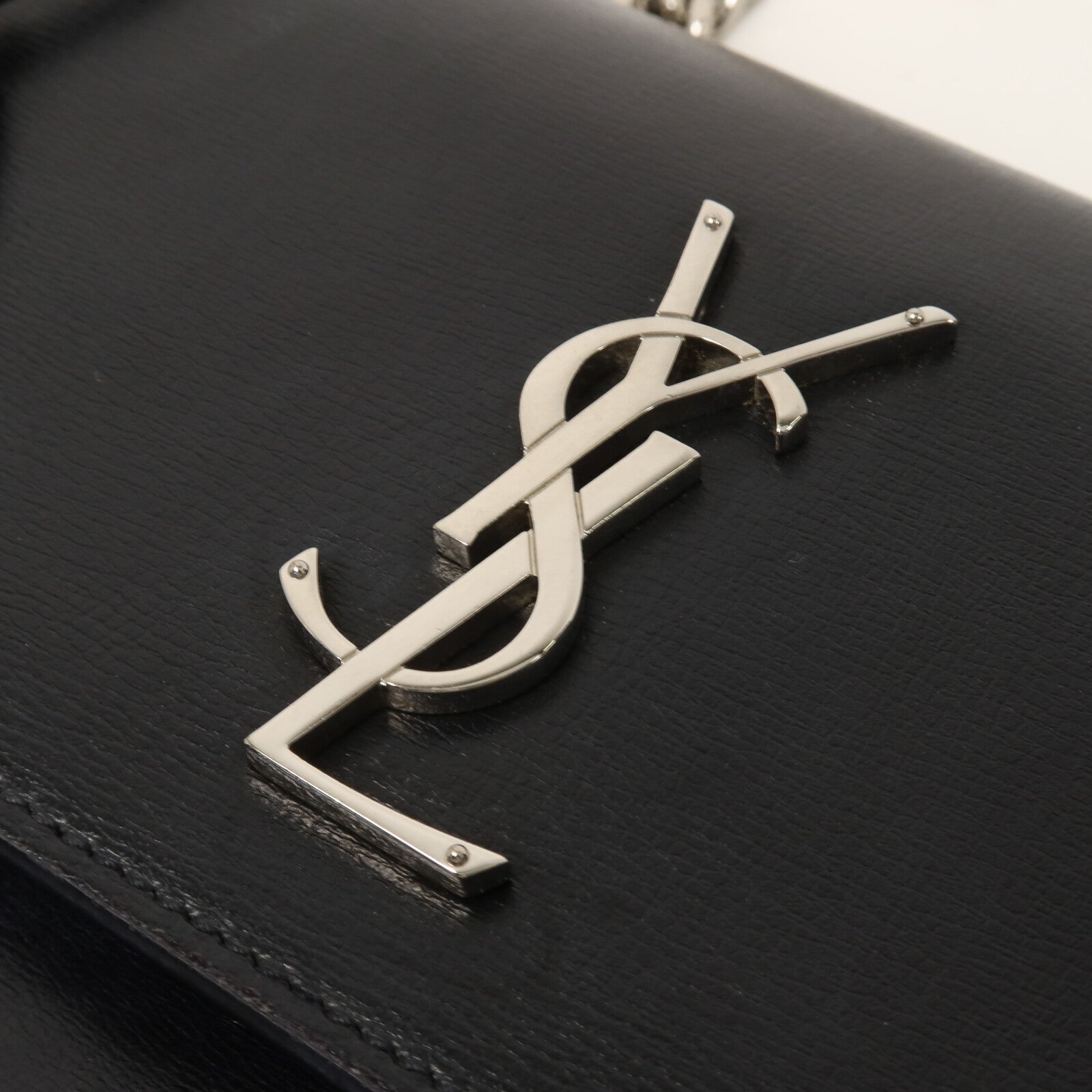 SAINT LAURENT 牛皮皮革Sunset Medium鏈帶肩背袋