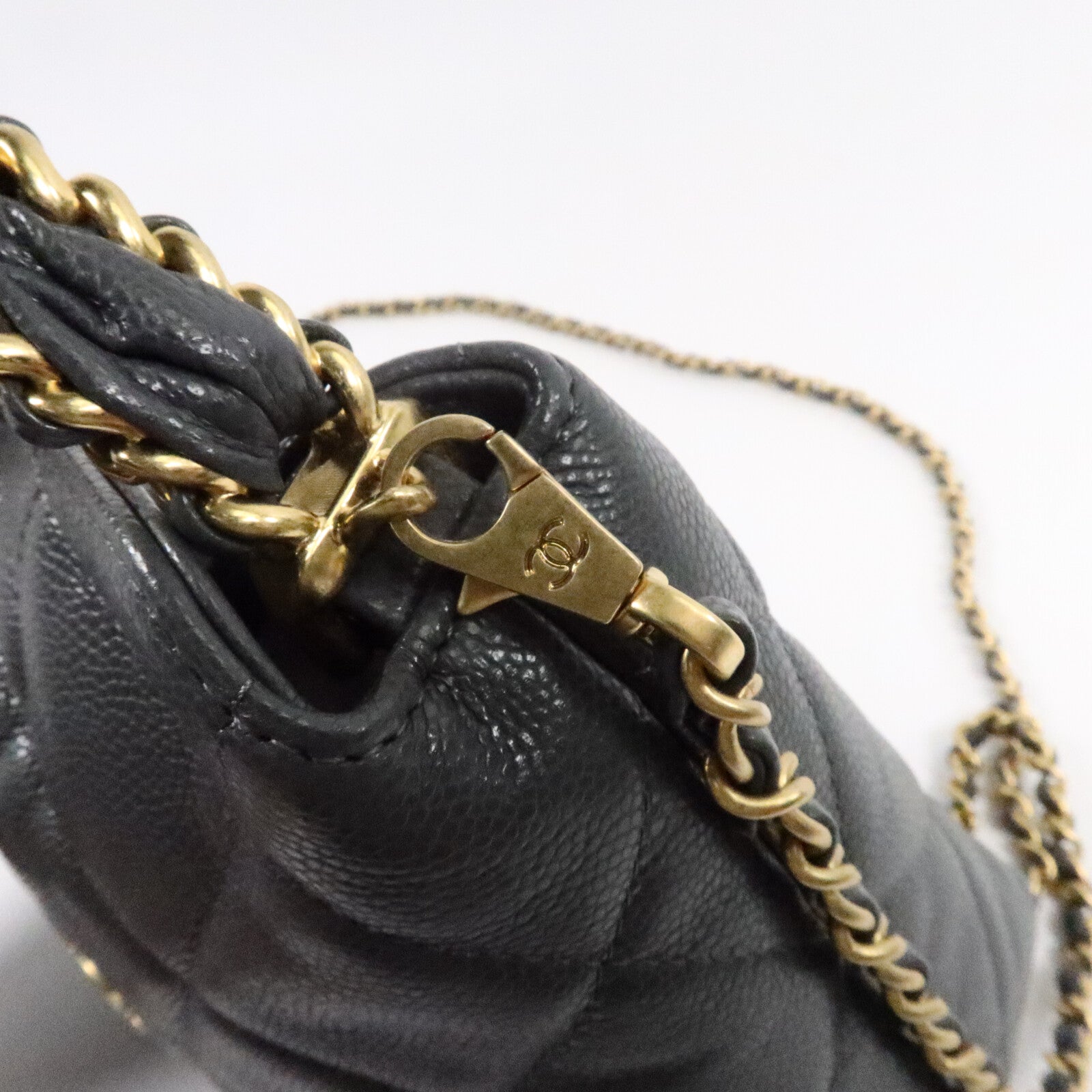 CHANEL 牛皮皮革24A Hobo Bag手挽肩背兩用袋