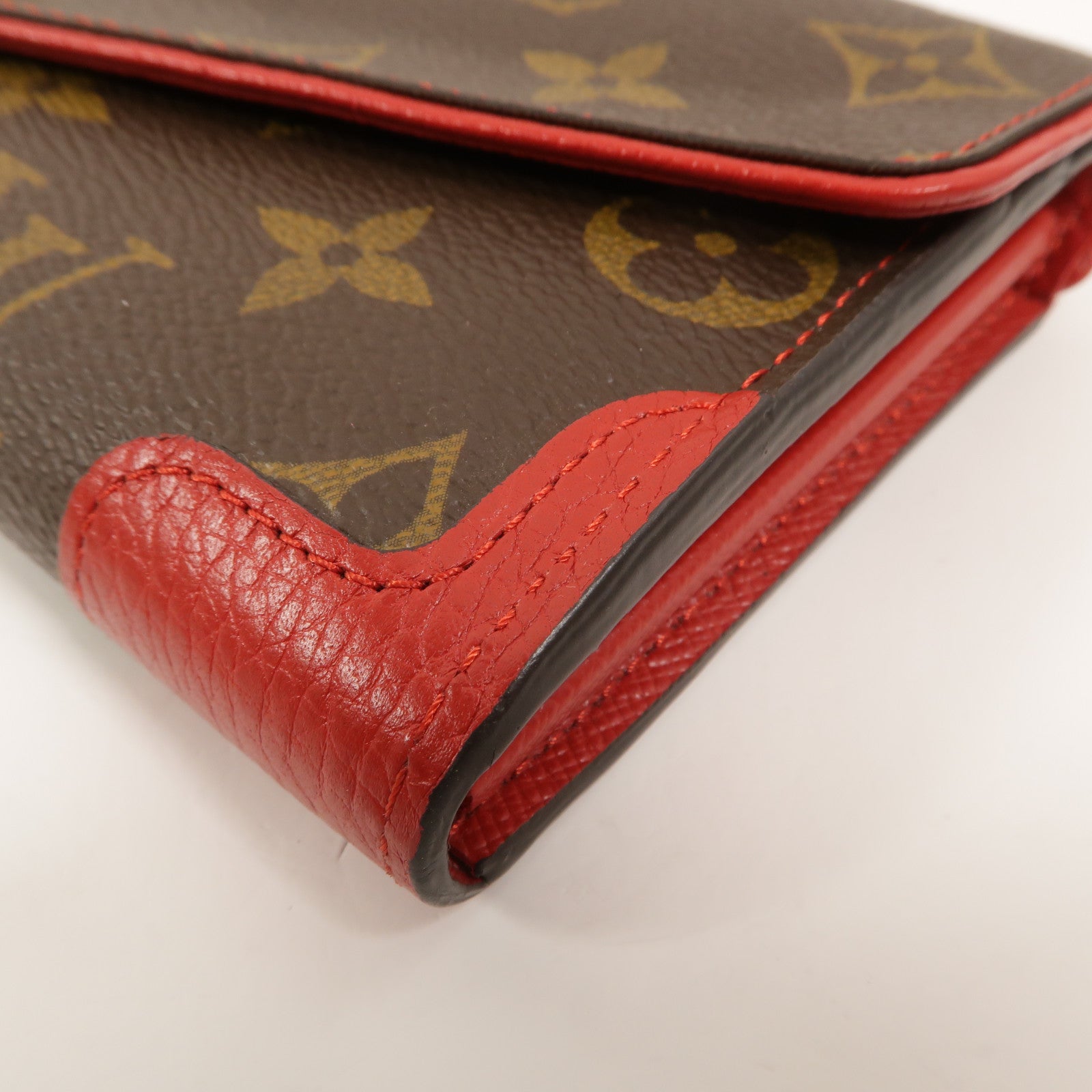 LOUIS VUITTON Monogram Sarah Retiro金扣長錢包