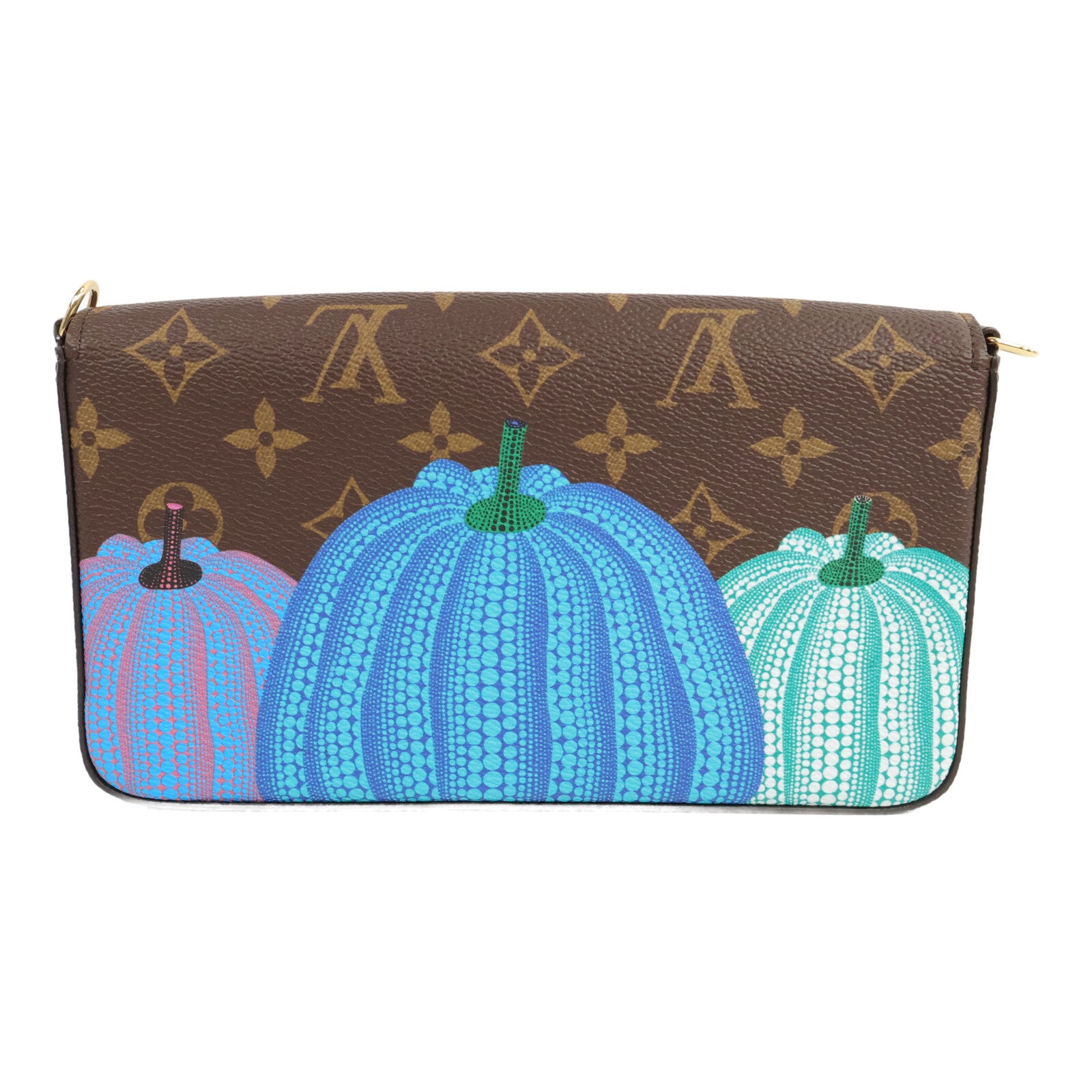 LOUIS VUITTON Monogram LV x YK Felicie Pochette 鏈帶肩背袋