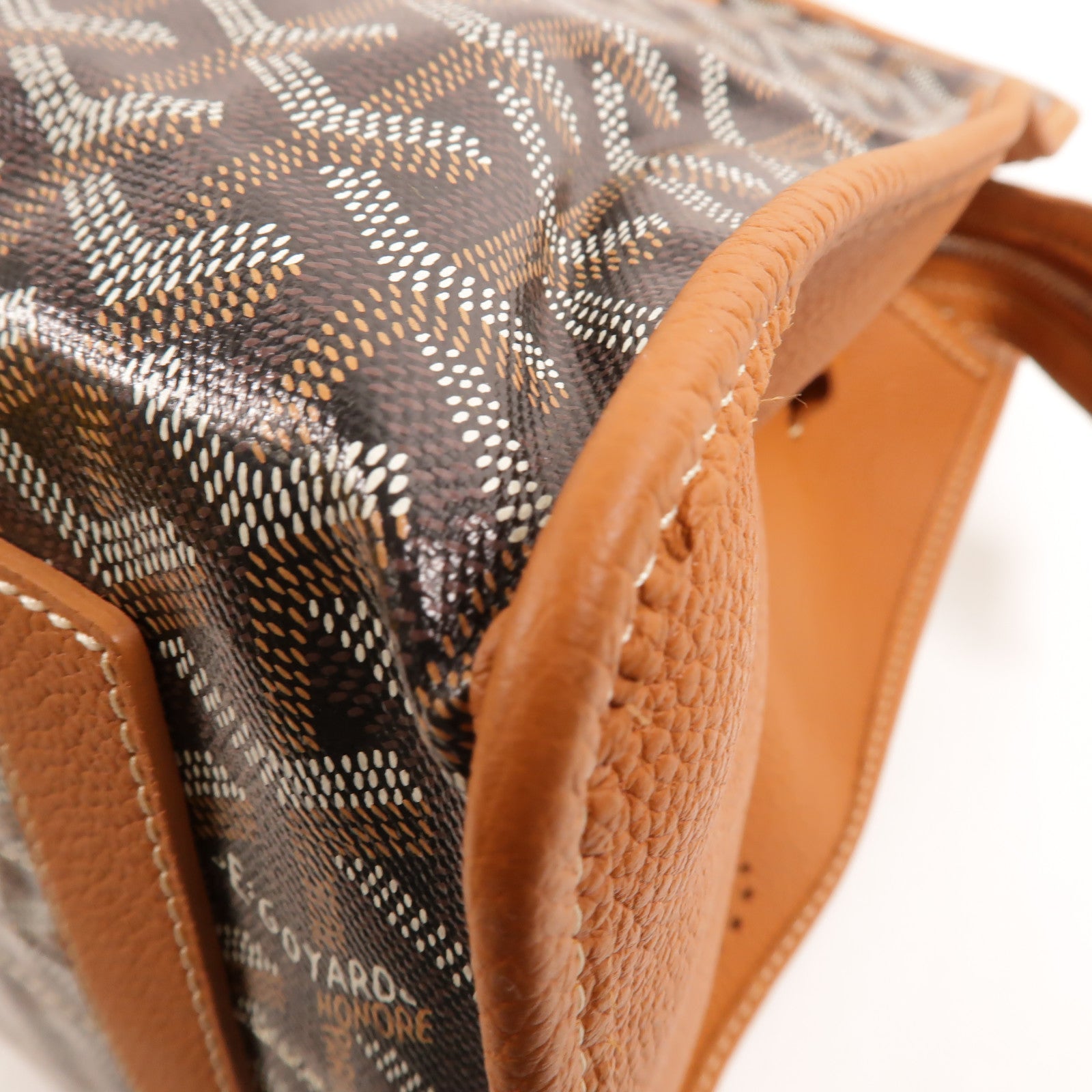 GOYARD 塗層帆布Hardy PM手挽袋
