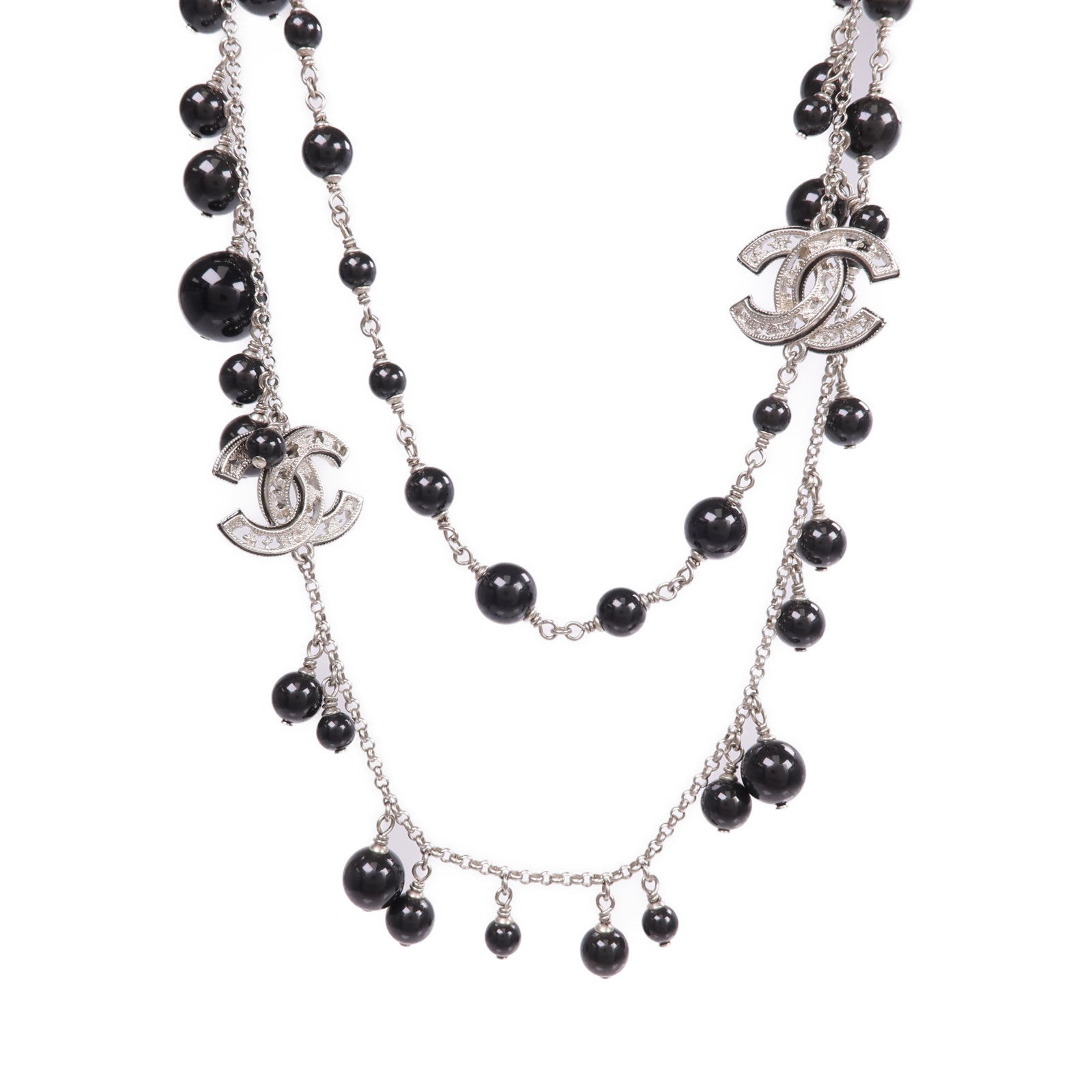 CHANEL PVC/金屬Necklace項鍊