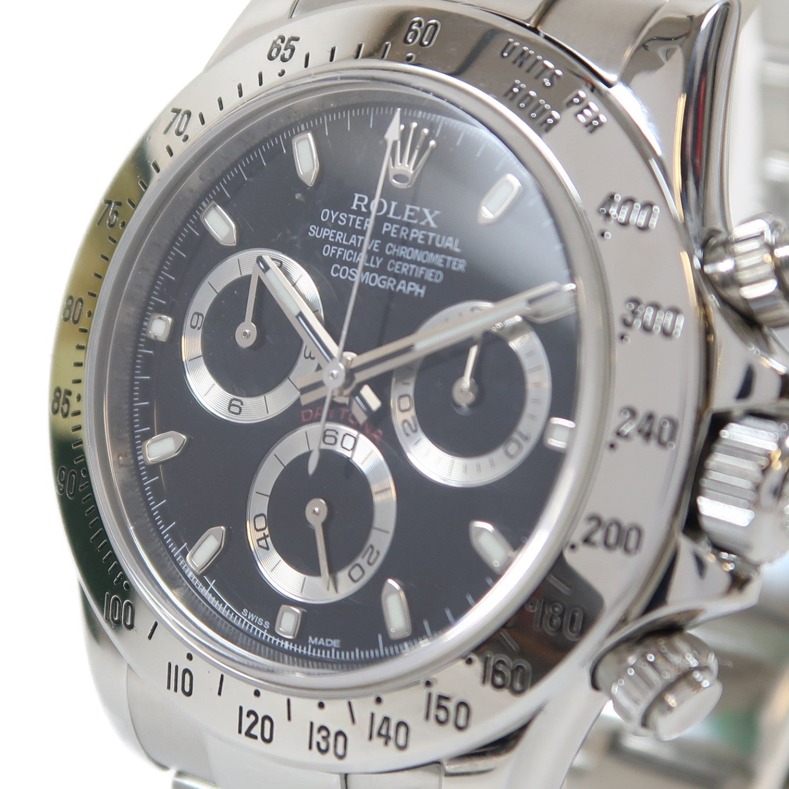 ROLEX Daytona不鏽鋼手錶自動機芯黑色
