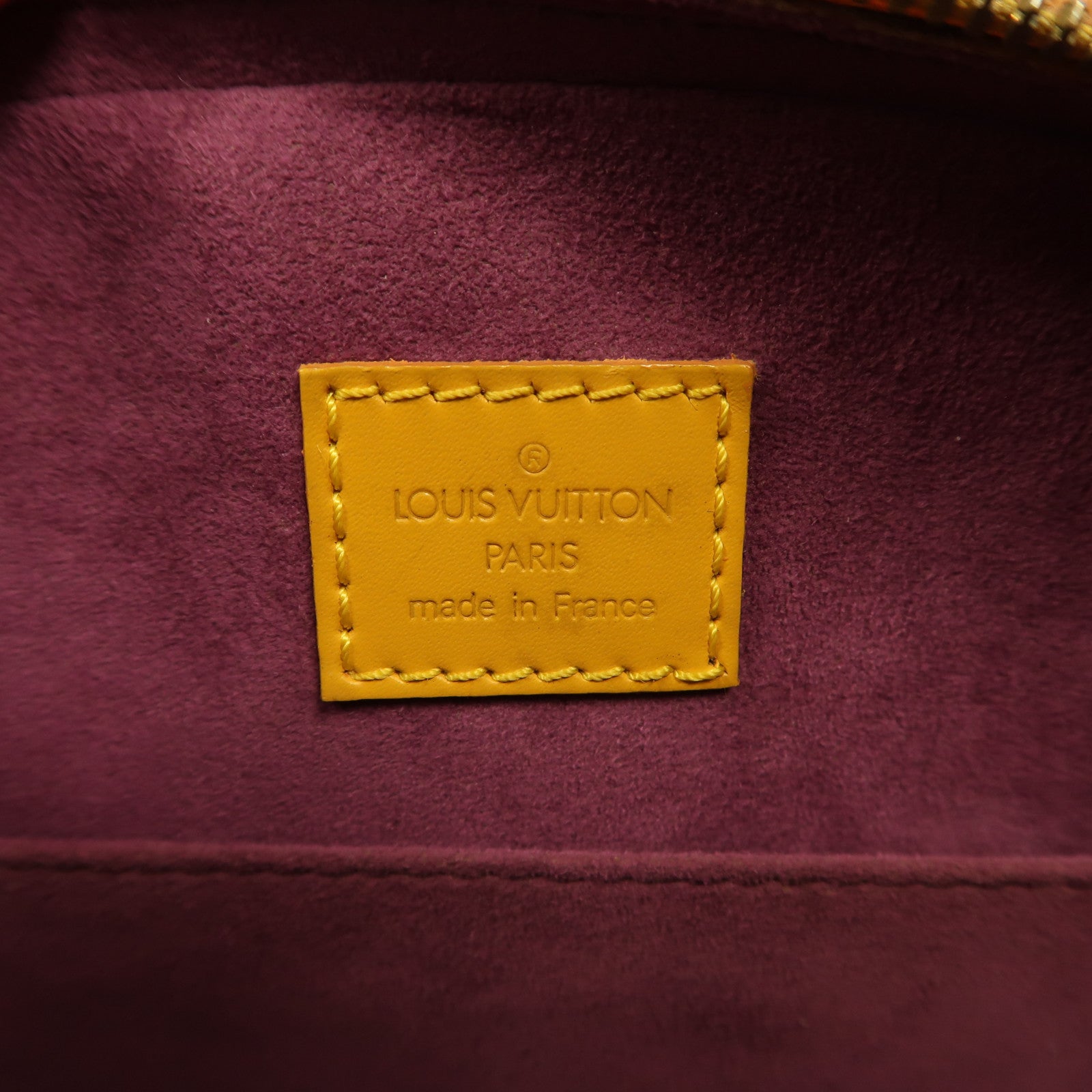 LOUIS VUITTON【激減優惠】 Epi皮革Jasmin金扣手挽袋黃色