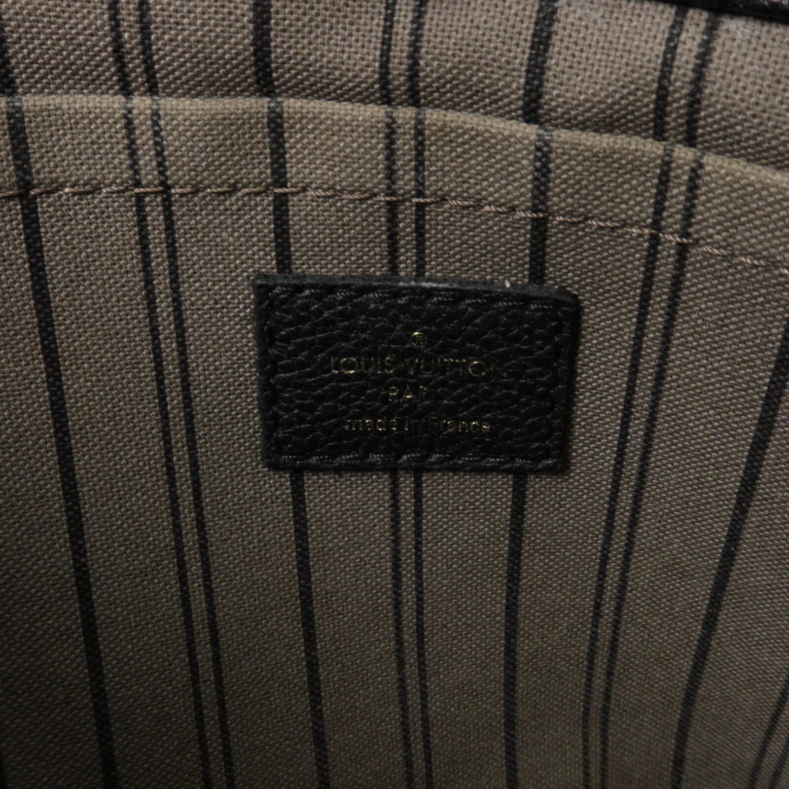 LOUIS VUITTON Monogram Empreinte Montaigne MM手挽肩背兩用袋