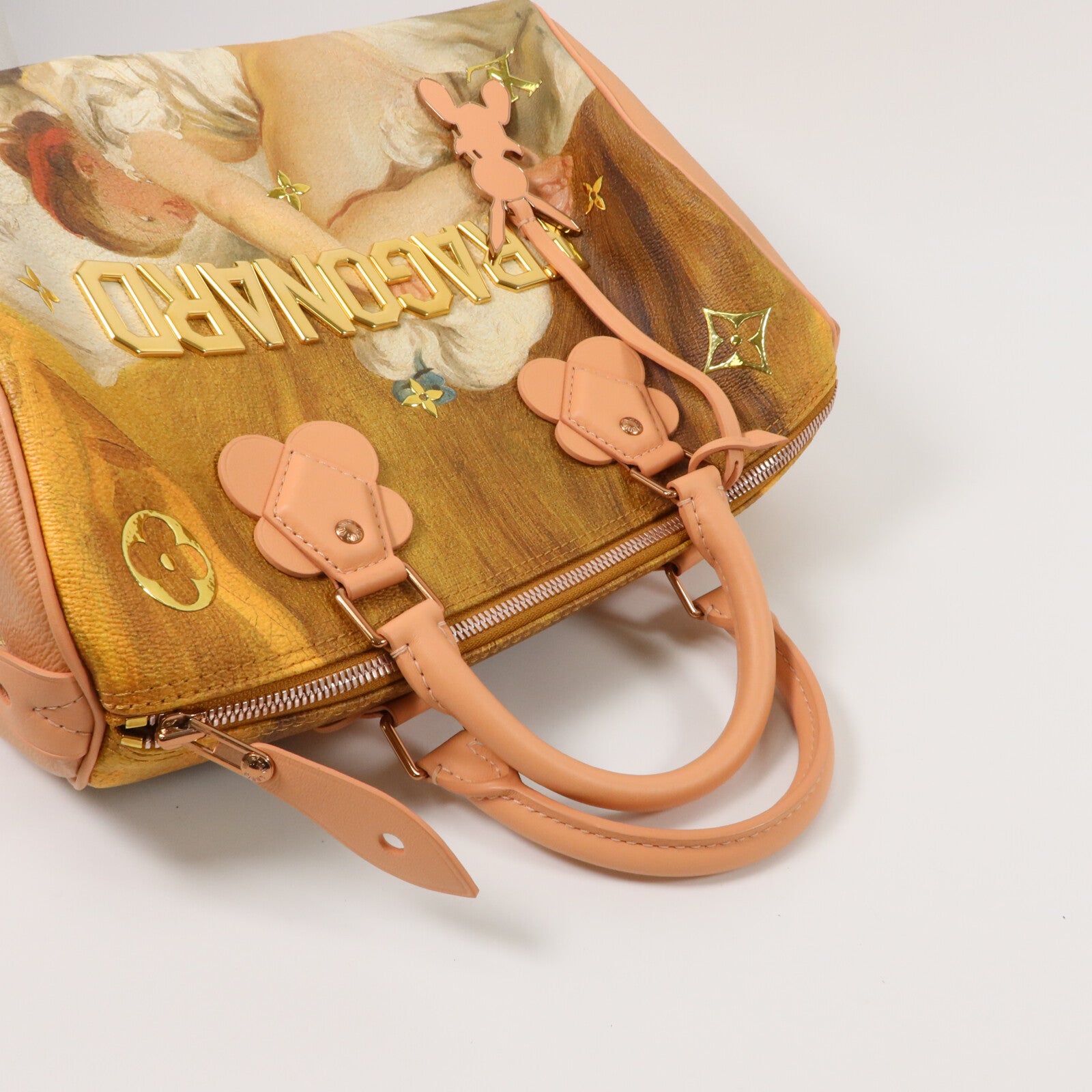 LOUIS VUITTON Monogram Fragonard Speedy 30手挽袋