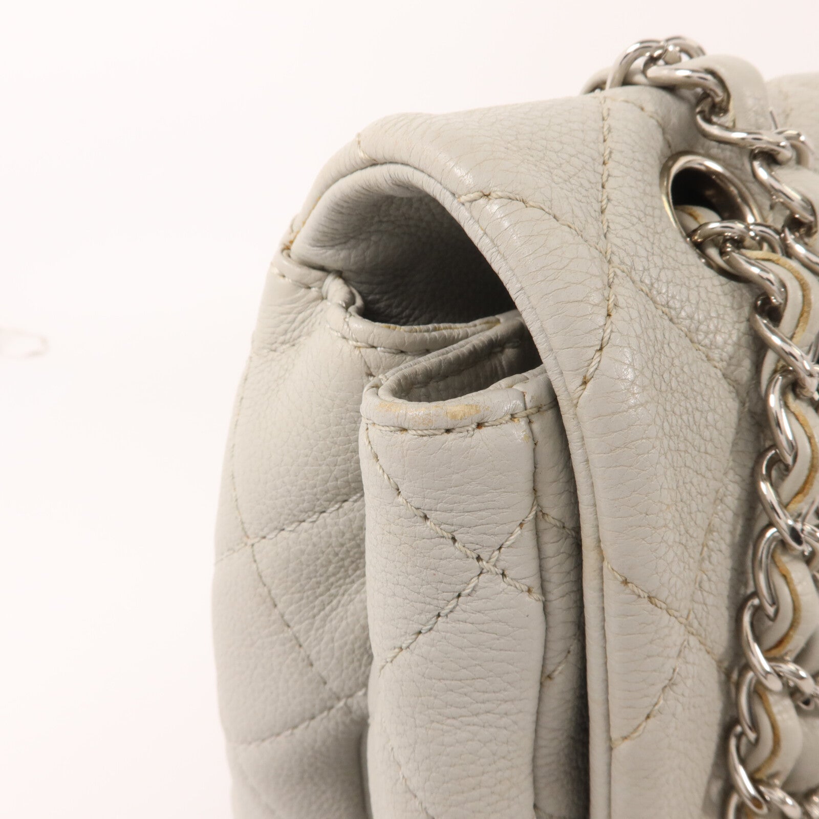 CHANEL 牛皮皮革Chain Shoulder鏈帶肩背袋