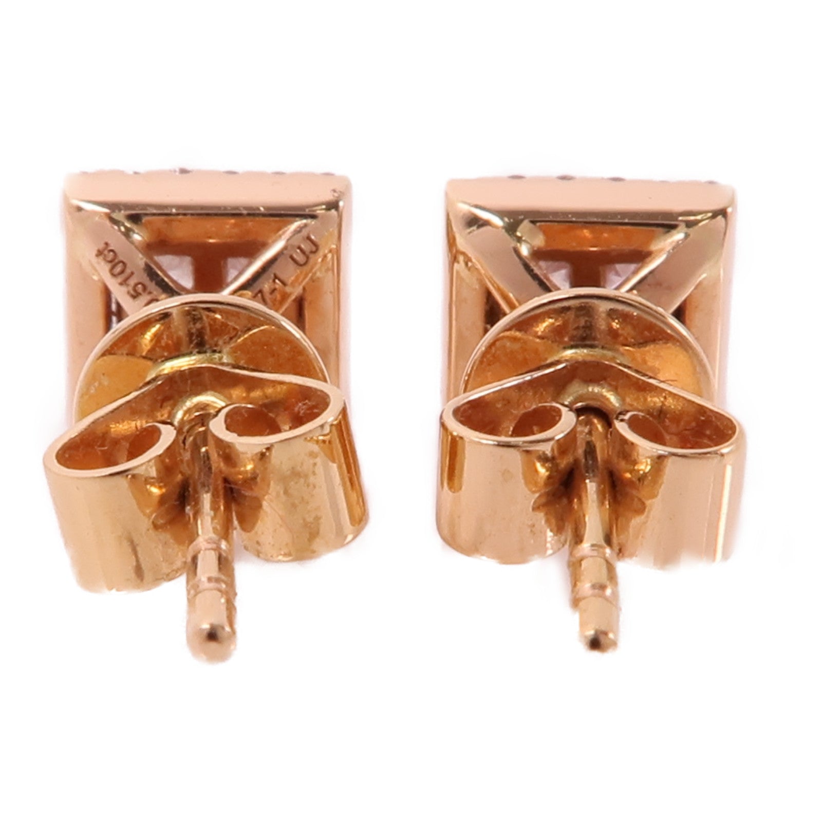 JEWELRY 【激減優惠】18K玫瑰金Diamond Earrings鑽石耳環
