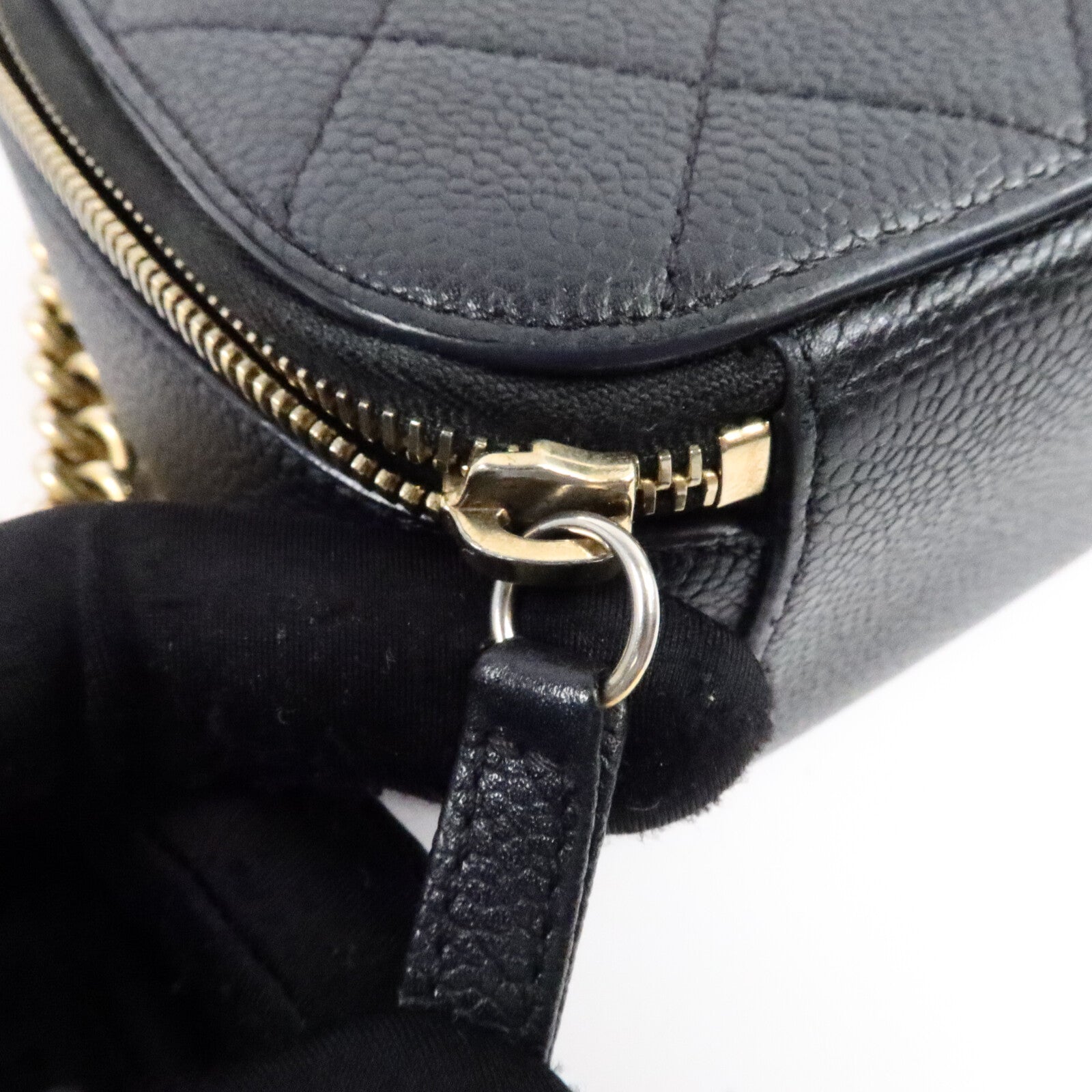 CHANEL 牛皮皮革Camera Bag鏈帶肩背袋