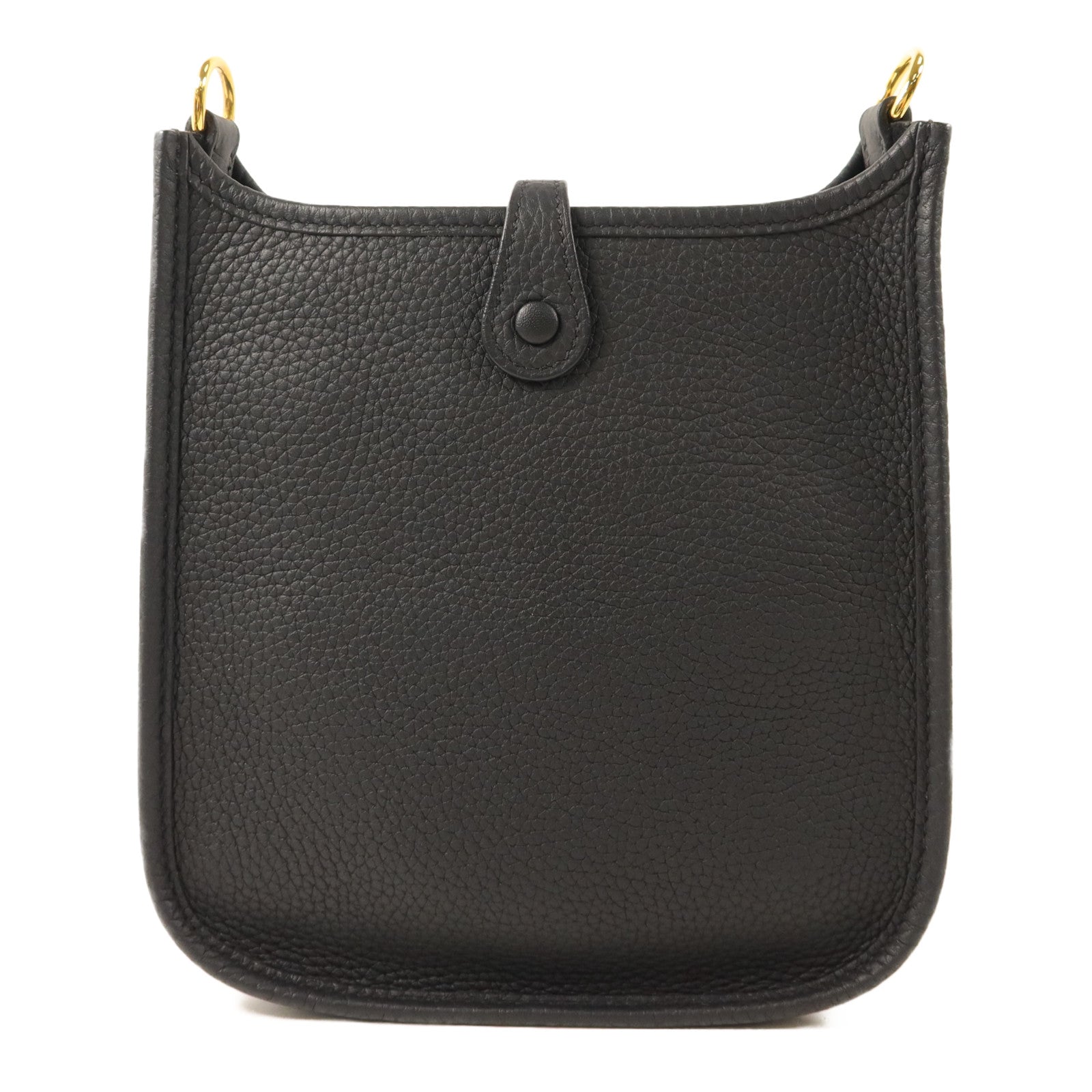 HERMES Clemence皮革Evelyne TPM肩背袋Noir