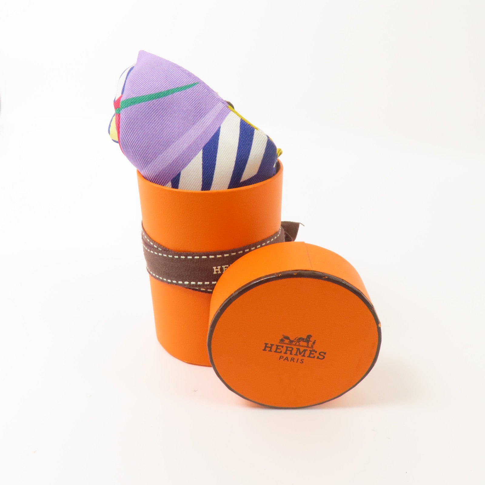 HERMES 絲質Twilly絲巾