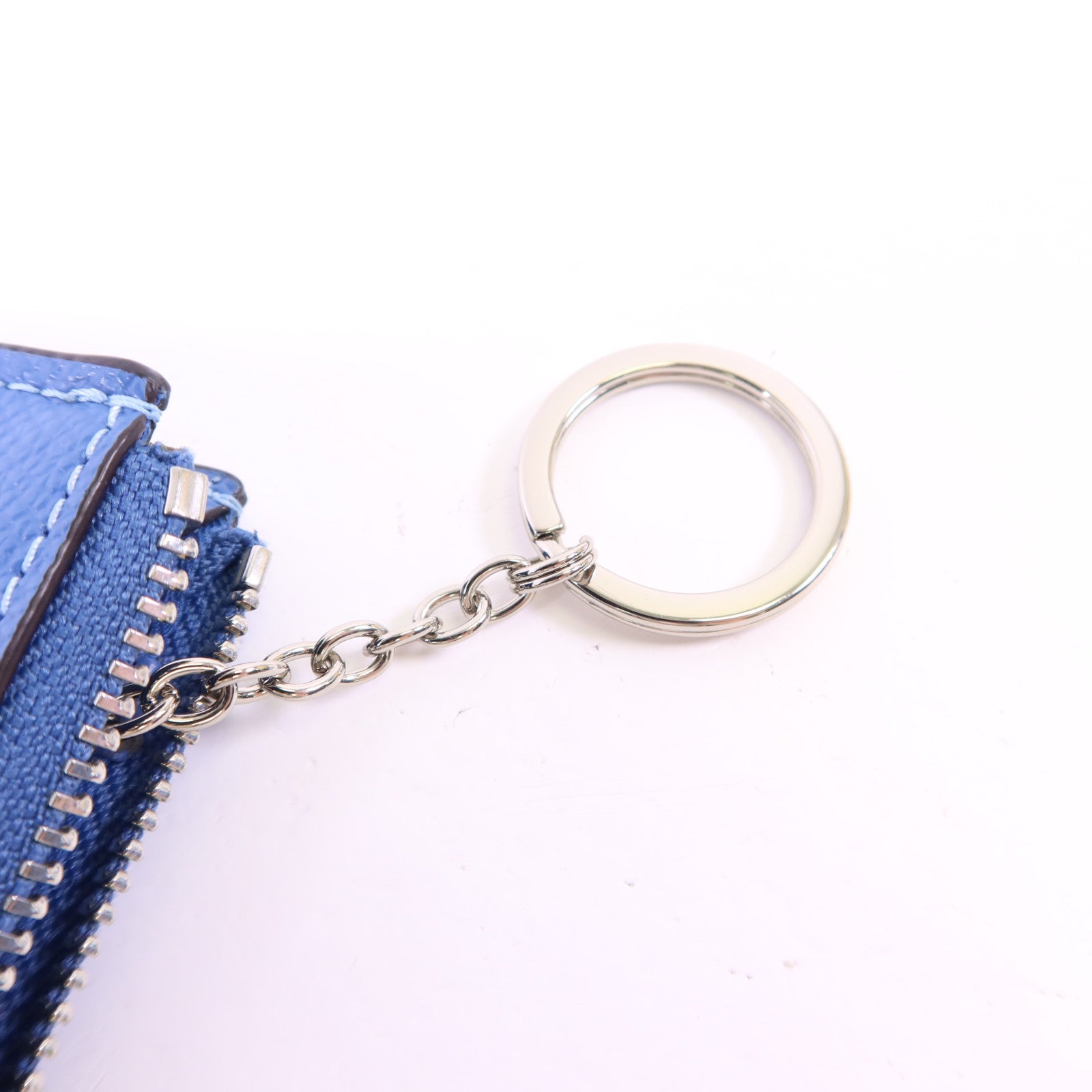 COACH 牛皮皮革Card Case銀扣卡片套