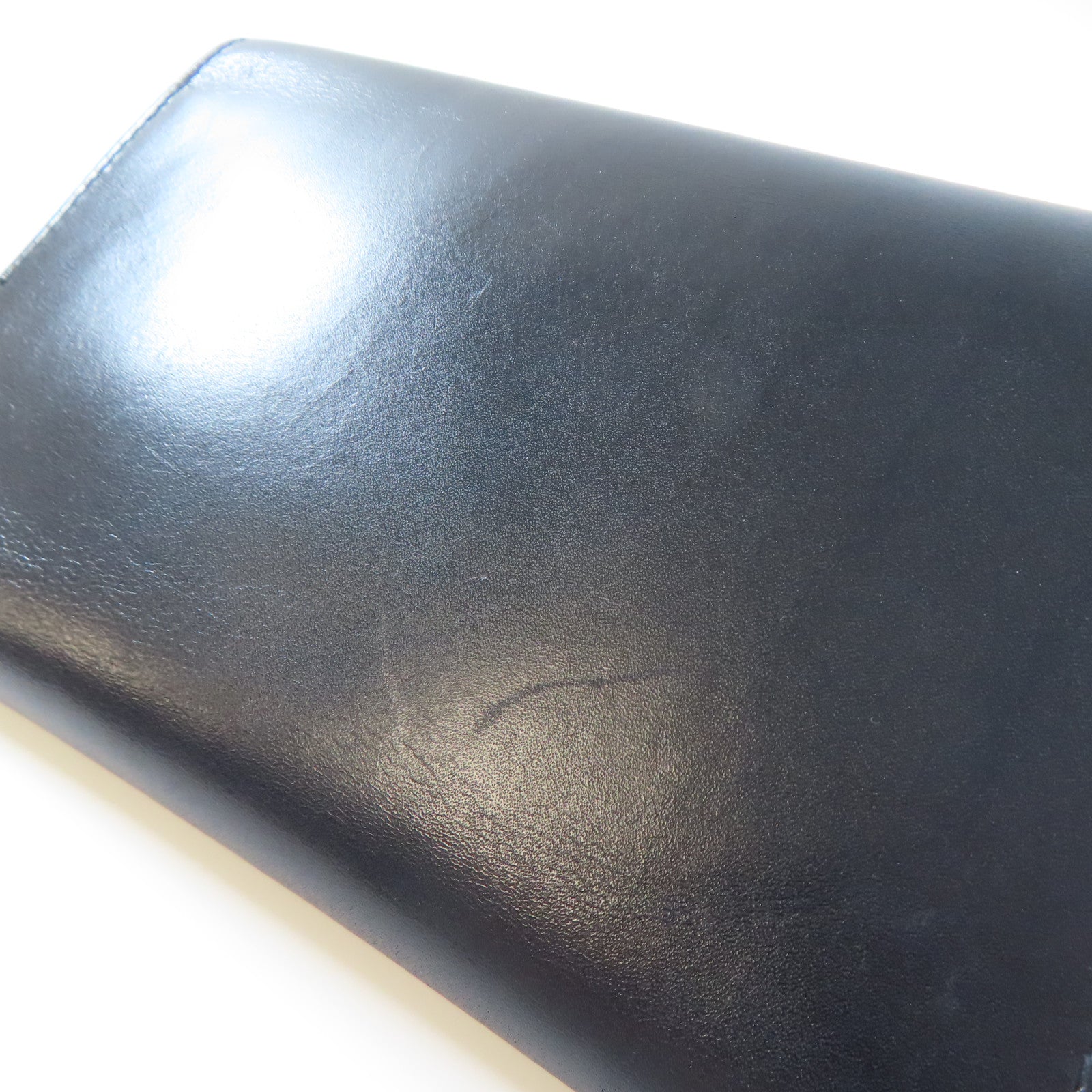 Salvatore Ferragamo 羊皮皮革Wallet金扣錢包黑色