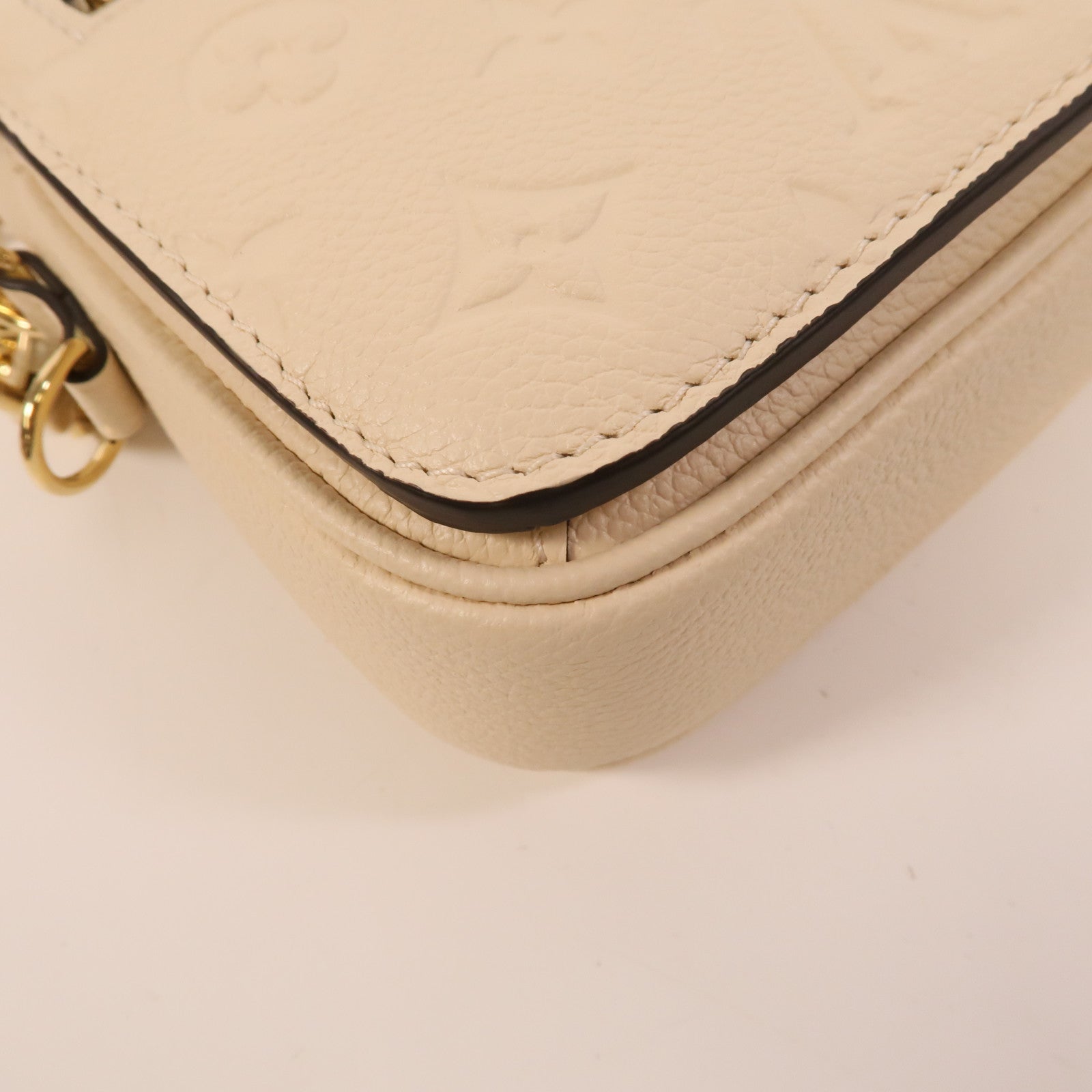 LOUIS VUITTON Monogram Empreinte Pochette Metis East West手挽肩背兩用袋
