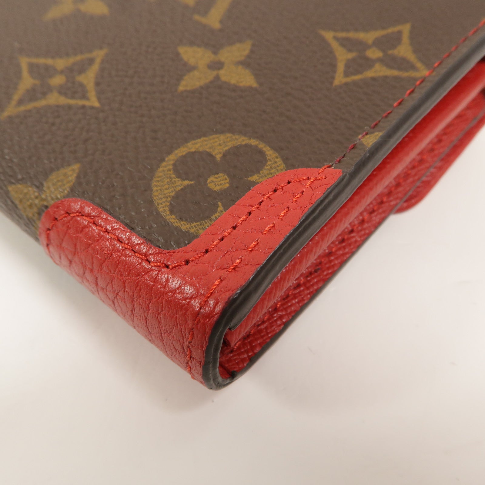LOUIS VUITTON Monogram Sarah Retiro金扣長錢包