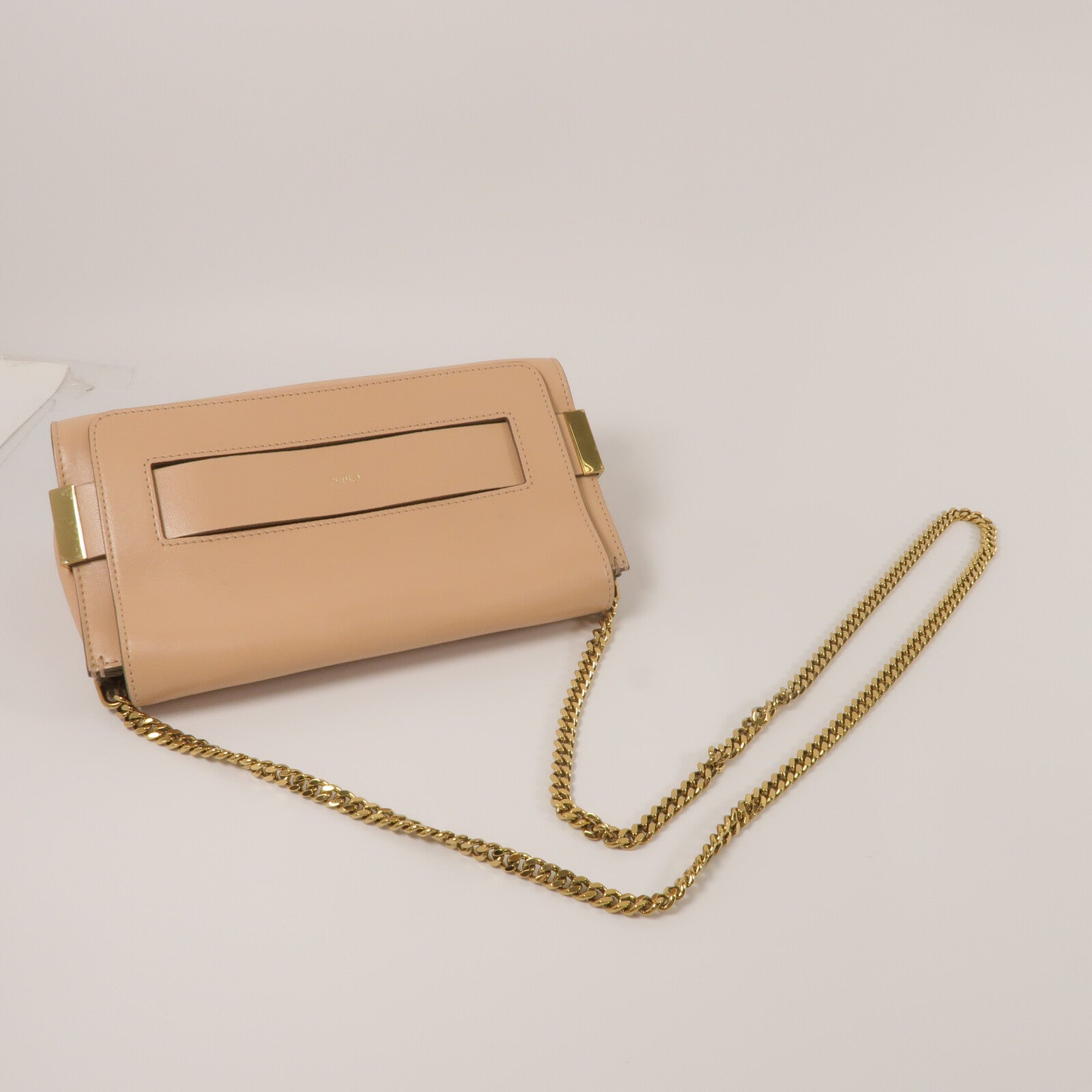 Chloe 牛皮皮革Elle鏈帶肩背袋