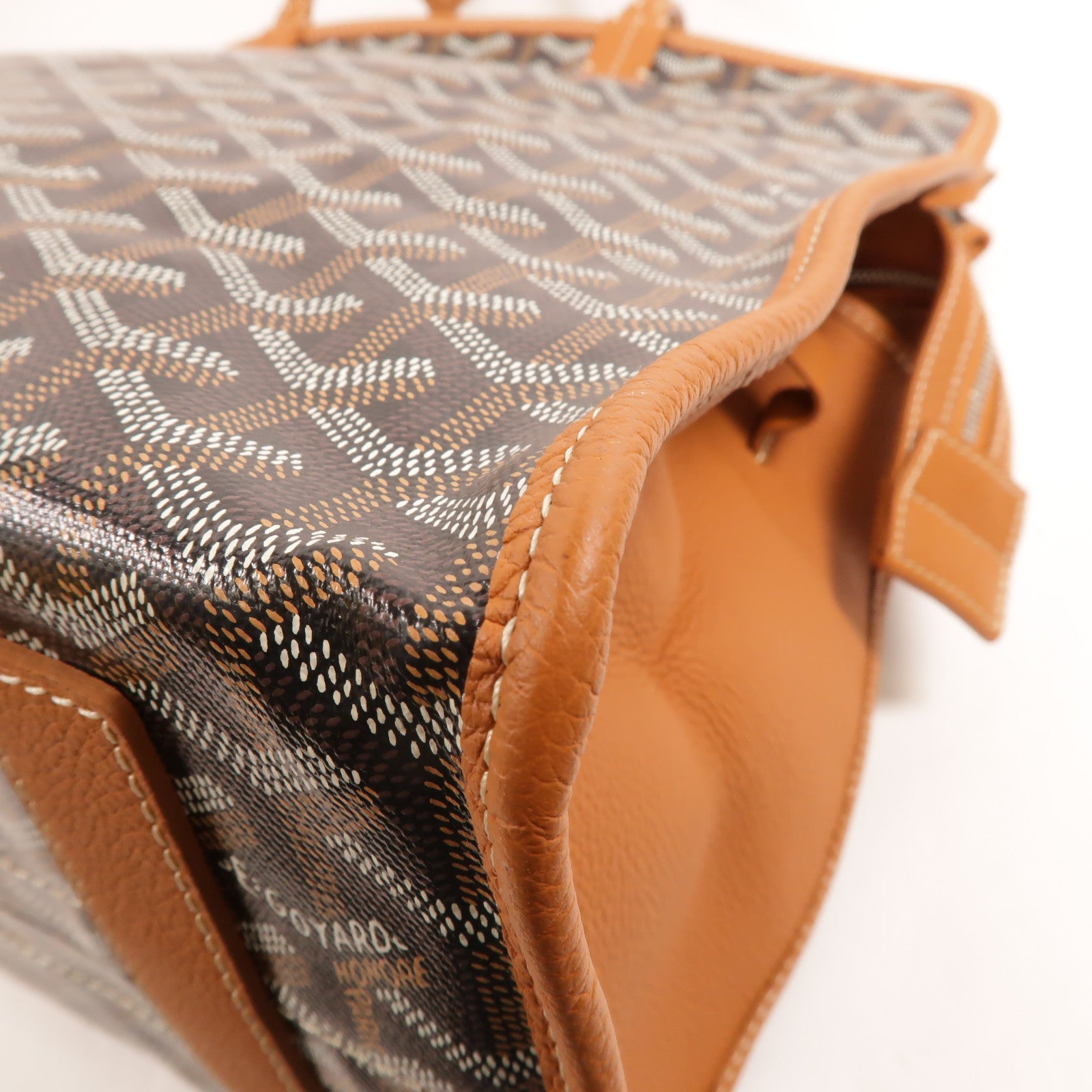 GOYARD 塗層帆布Hardy PM手挽袋
