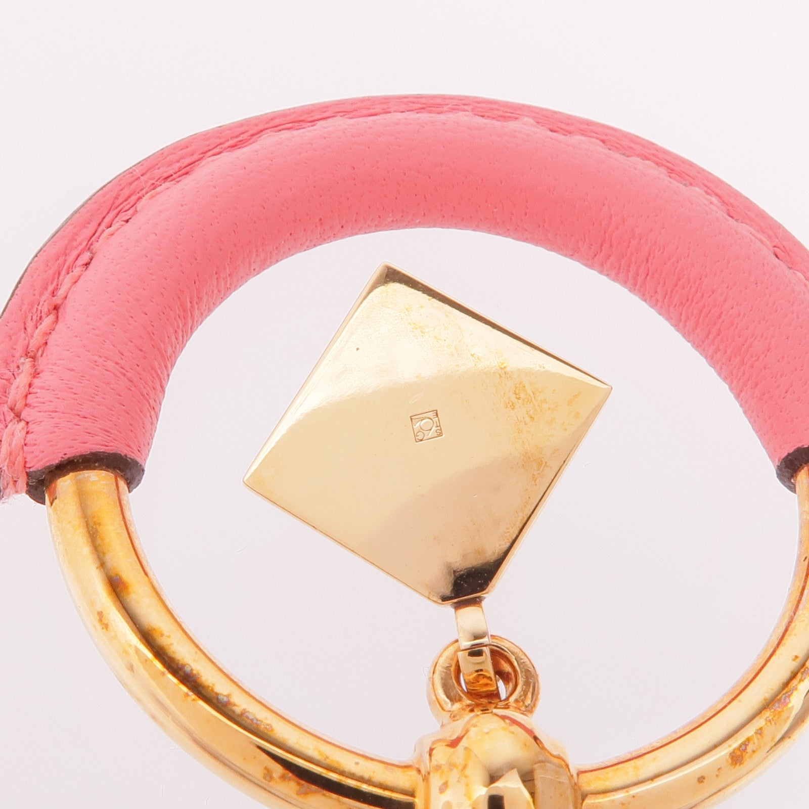 HERMES 金屬/皮革Earrings耳環