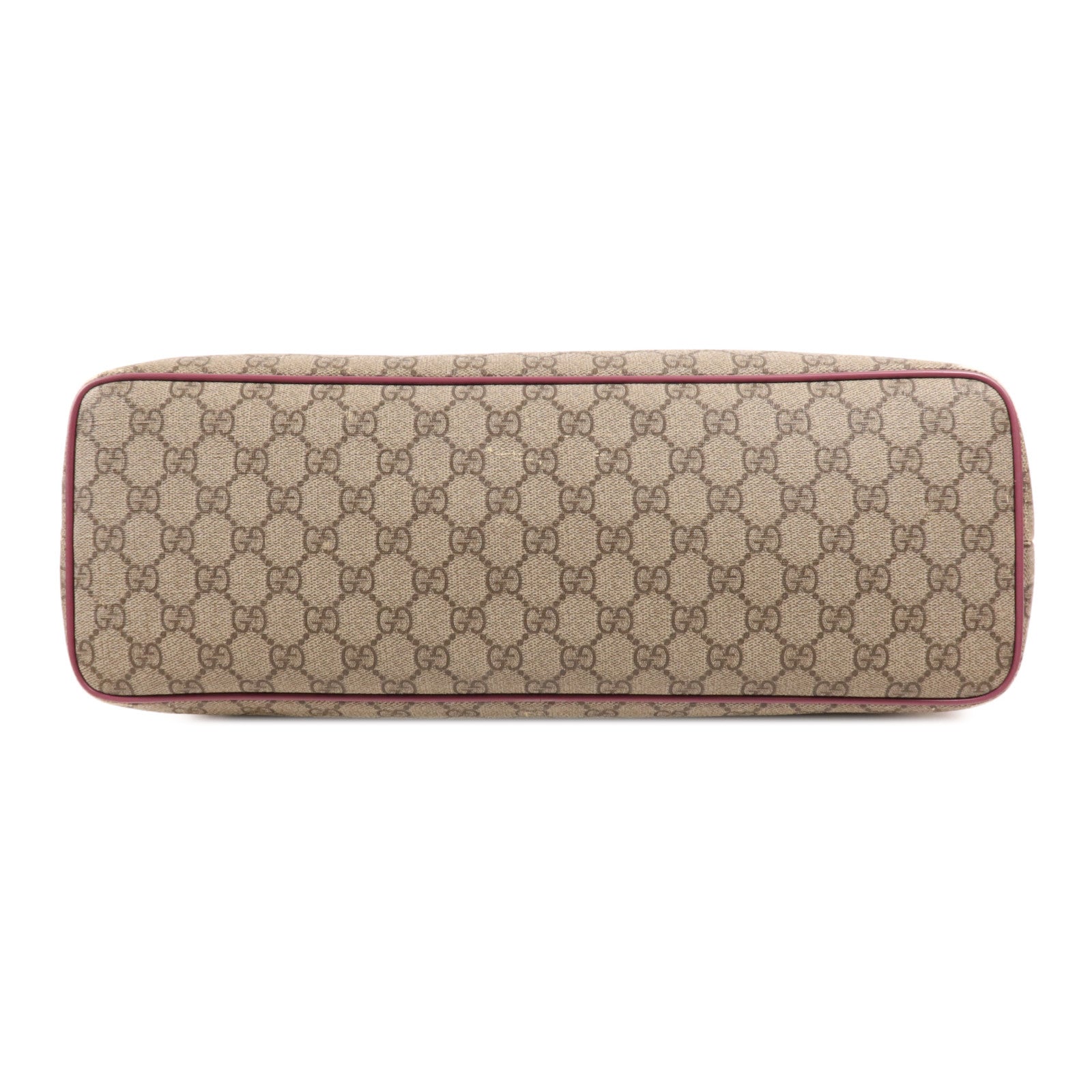 GUCCI 塗層帆布Tote Bag金扣手挽肩背兩用袋