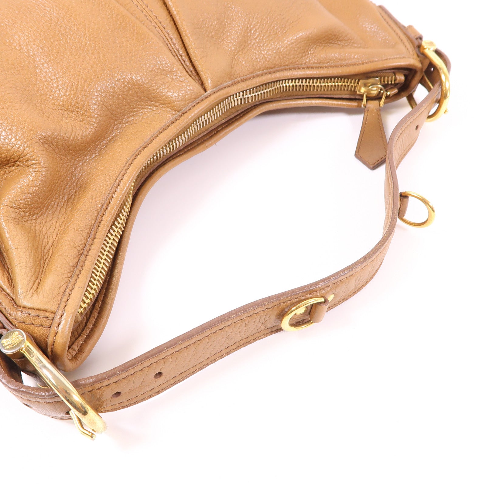 BURBERRY 牛皮皮革Shoulder Bag金扣肩背袋