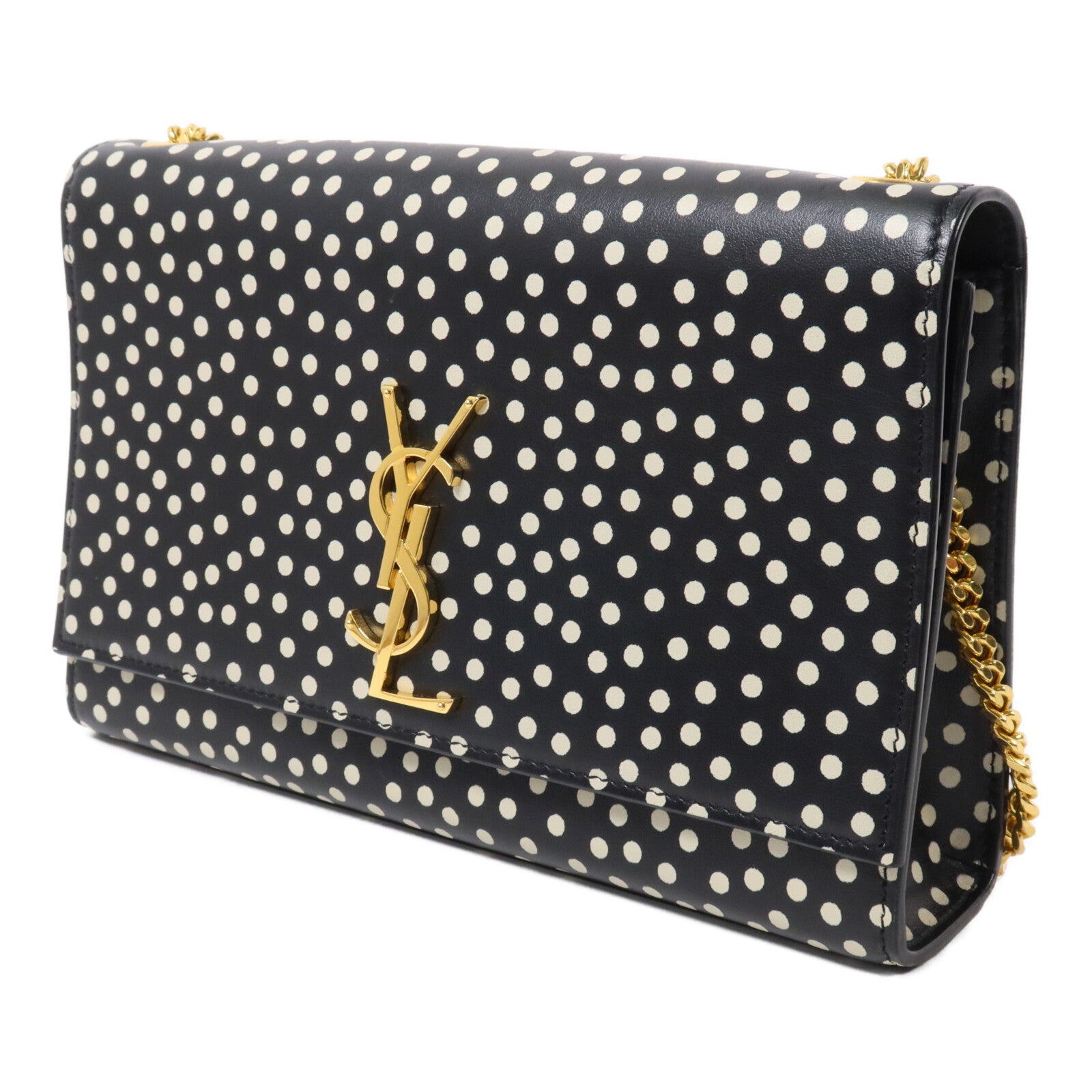 SAINT LAURENT 牛皮皮革Medium Kate鏈帶肩背袋