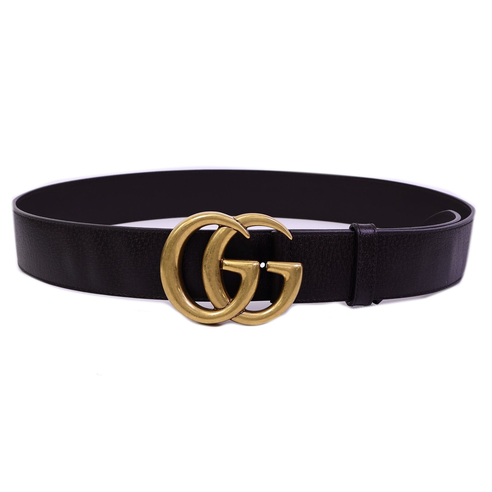 GUCCI 牛皮皮革GG Marmont Belt 90cm