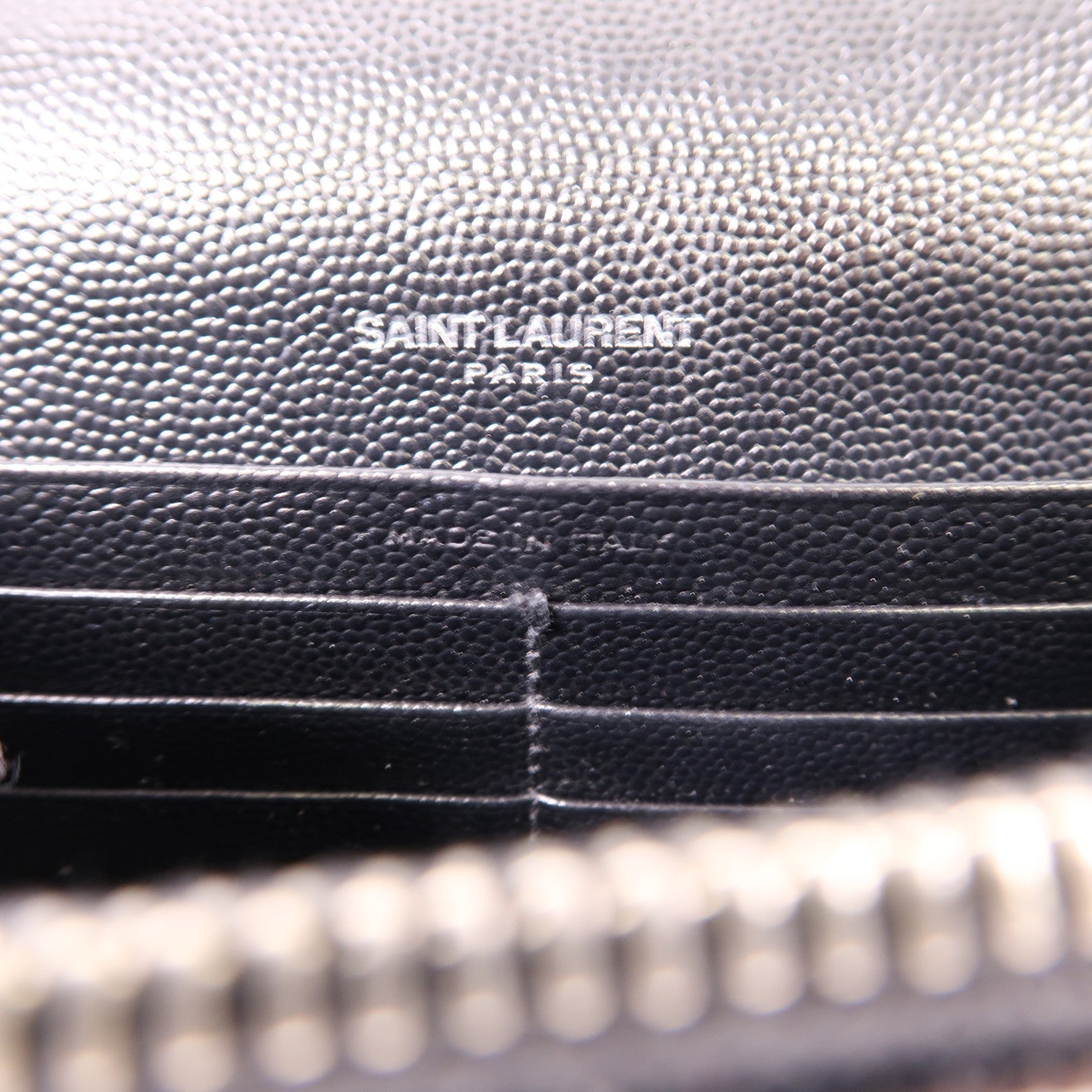 SAINT LAURENT 牛皮皮革Chain Shoulder Bag銀扣鏈帶肩背袋