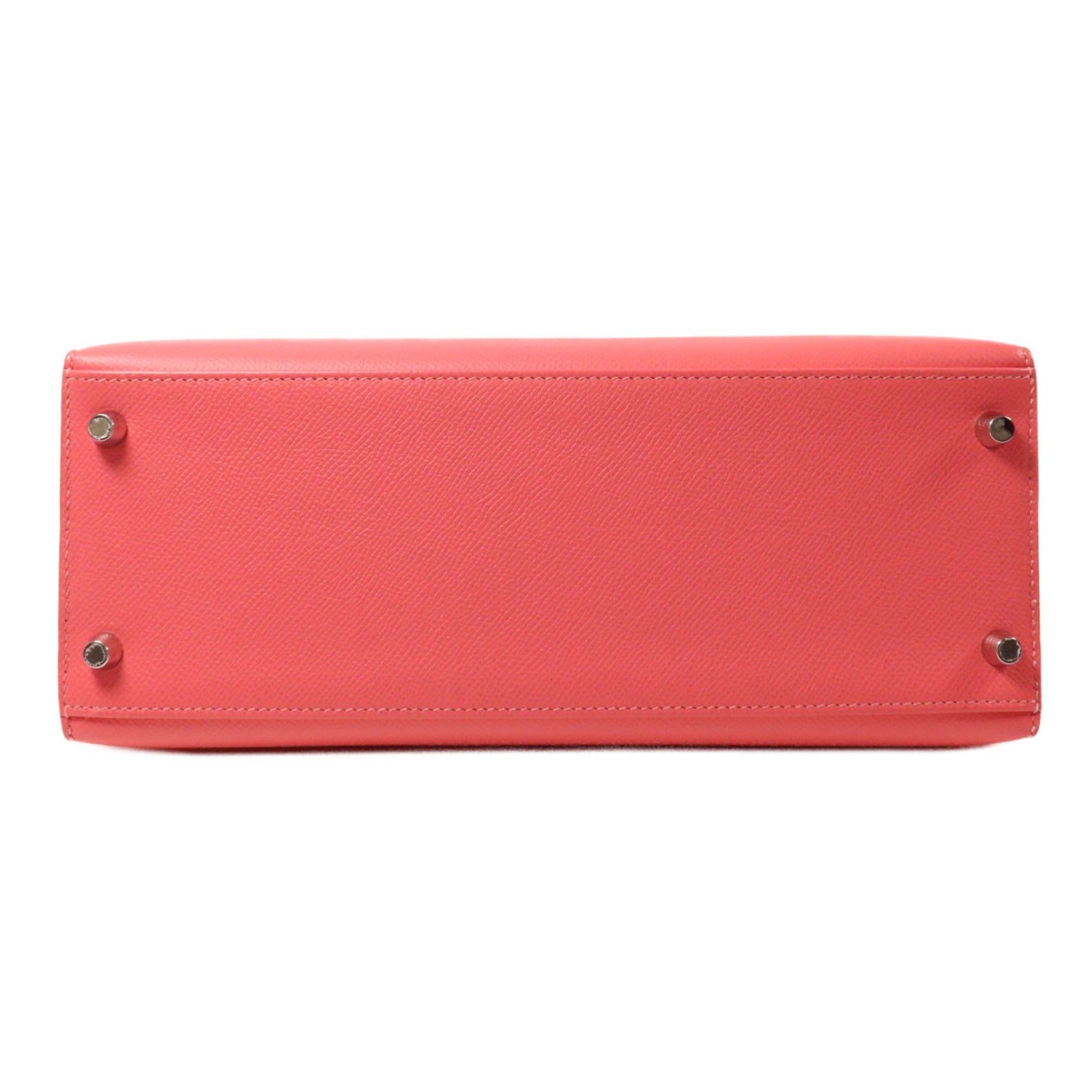 HERMES Epsom皮革Kelly 28手挽肩背兩用袋Rose Azalee