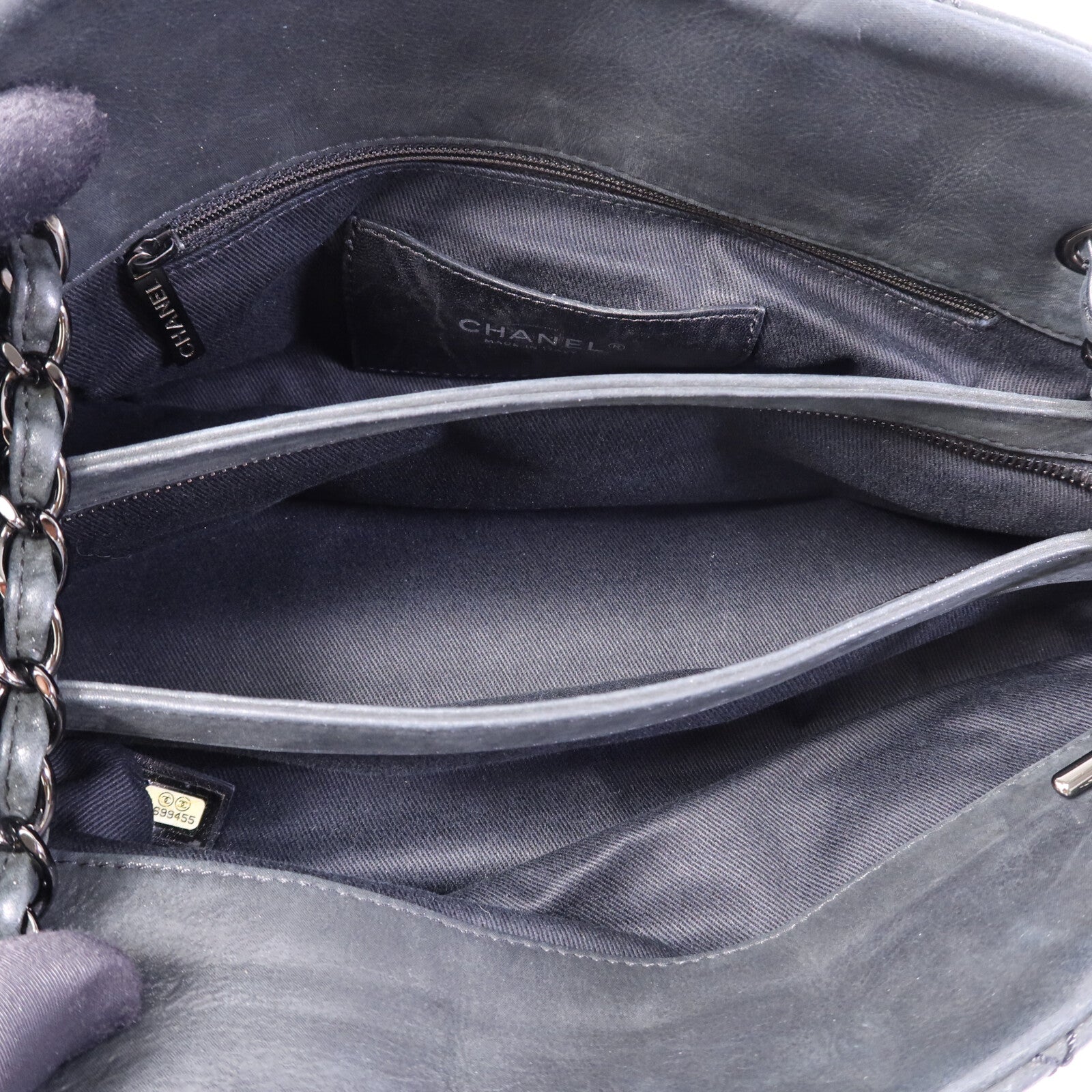 CHANEL 牛皮皮革Chain Shoulder Bag鏈帶肩背袋